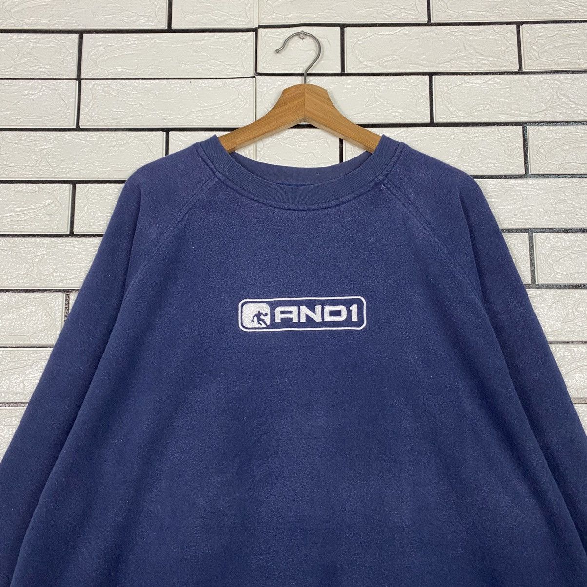 Japanese Brand Vintage Sweatshirt And1 Basketball Style Size US M / EU 48-50 / 2 - 4 Thumbnail