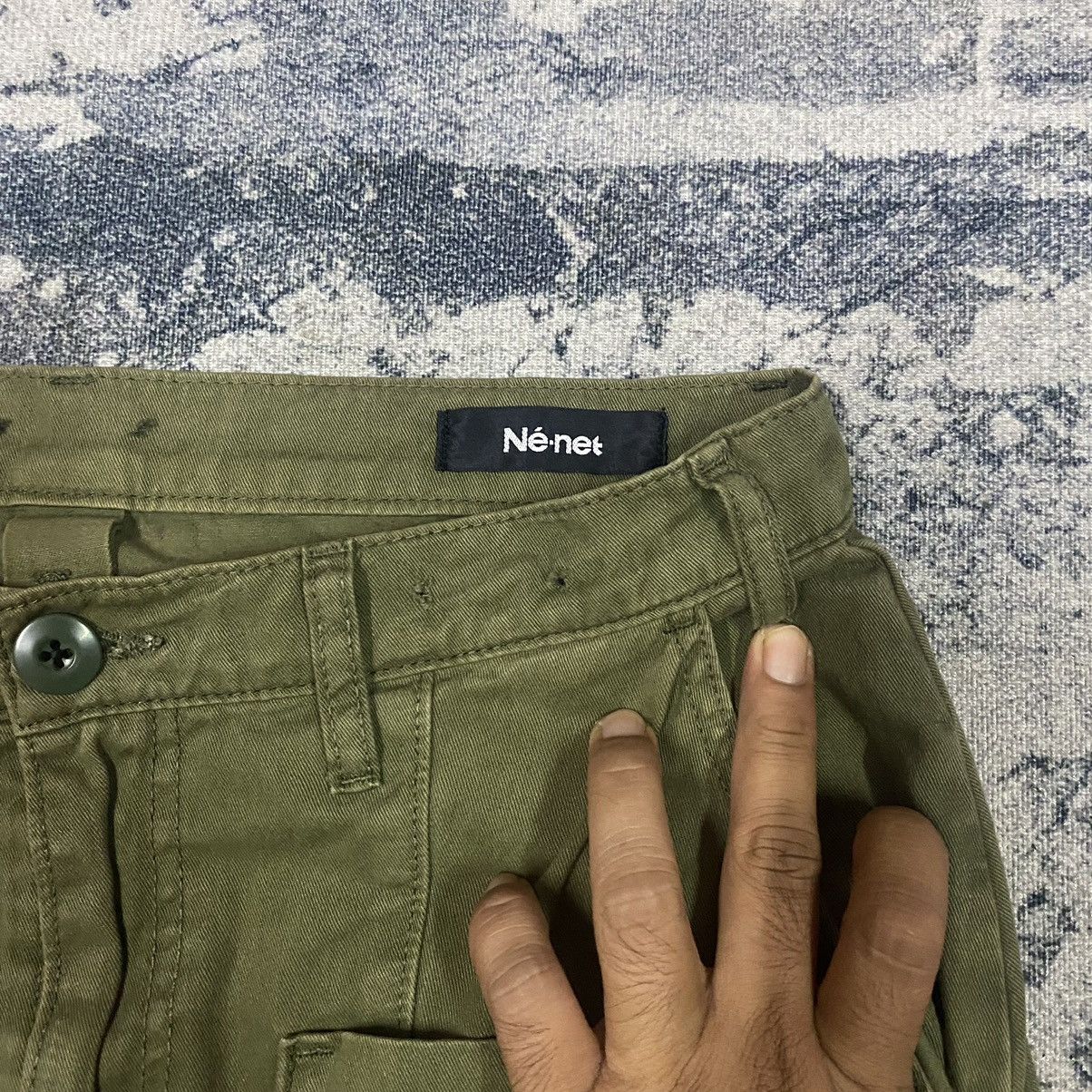 Issey Miyake × Japanese Brand × Ne-Net Over Pocket Mukti Plaid Military Designer Baggy Pants Size 30" / US 8 / IT 44 - 4 Thumbnail