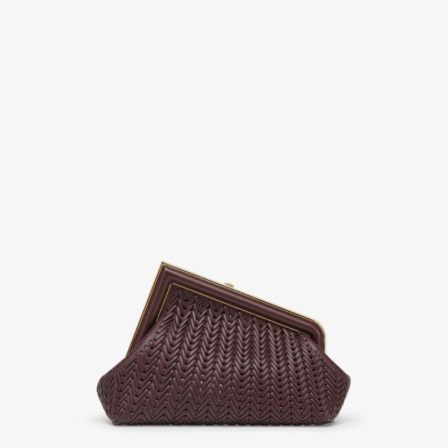 Fendi o1s1wg111224 Size: OS / Small Bag in Burgundy Size ONE SIZE - 3 Thumbnail