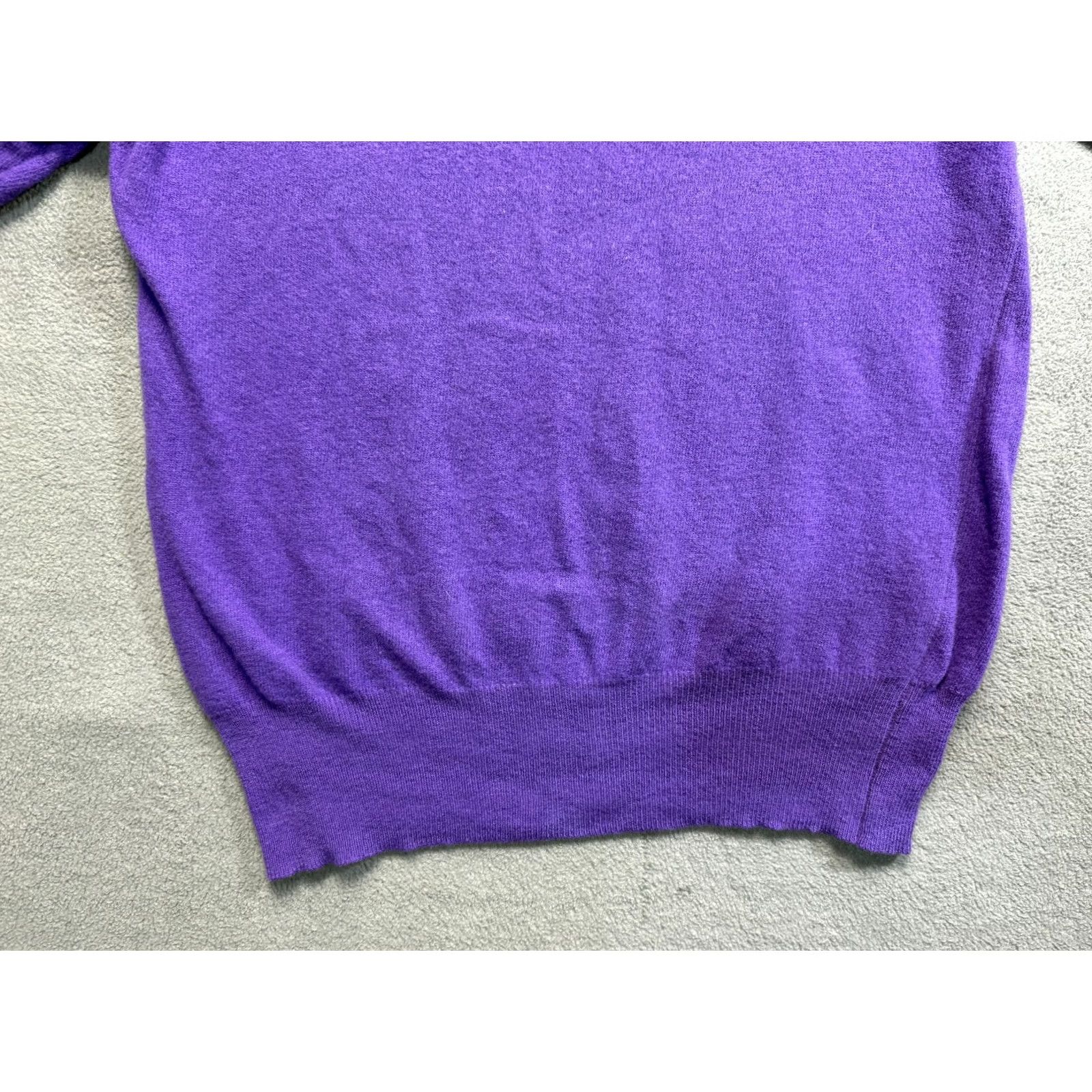 Kappa Vintage Robe di Kappa Lambswool sweater purple womens L size Pullover cardigan style not specified Shirt Size L / US 10 / IT 46 - 5 Thumbnail