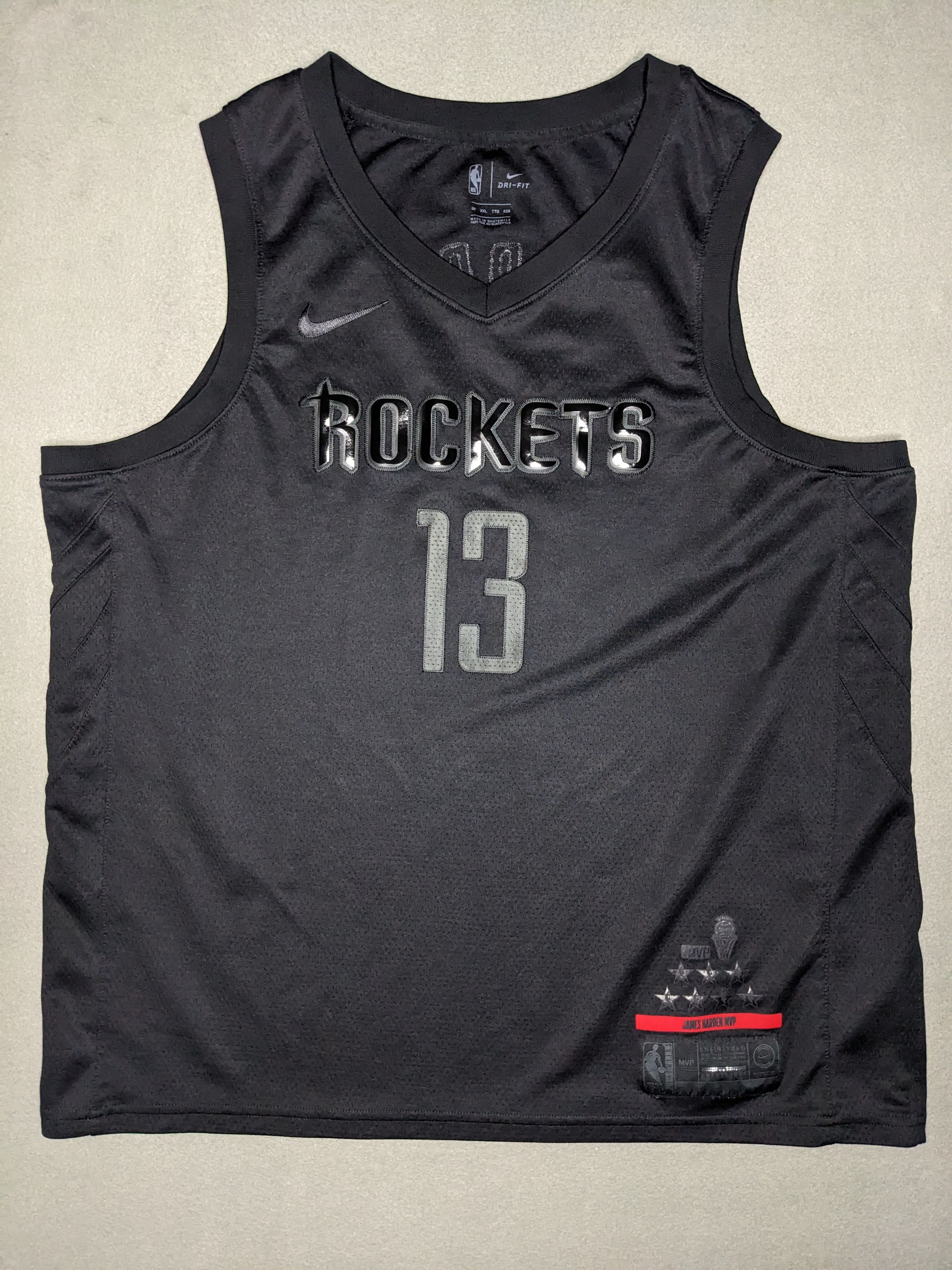 Nike Nike Houston Rockets James Harden MVP Jersey Dri-Fit XXL Size US XXL / EU 58 / 5 - 1 Thumbnail