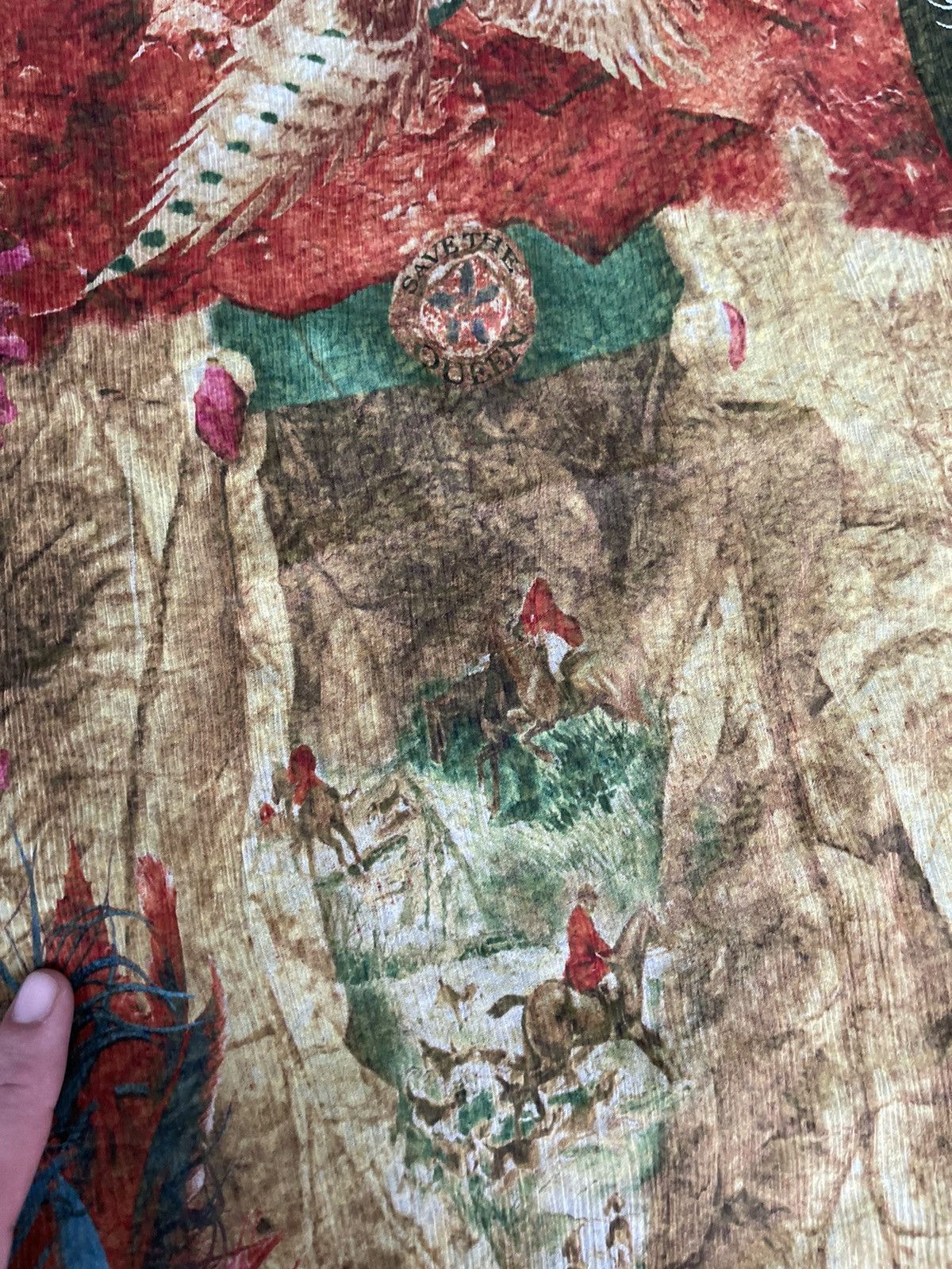 Other Save the Queen 100% silk avant garde Y2K signed scarf Size ONE SIZE - 7 Thumbnail
