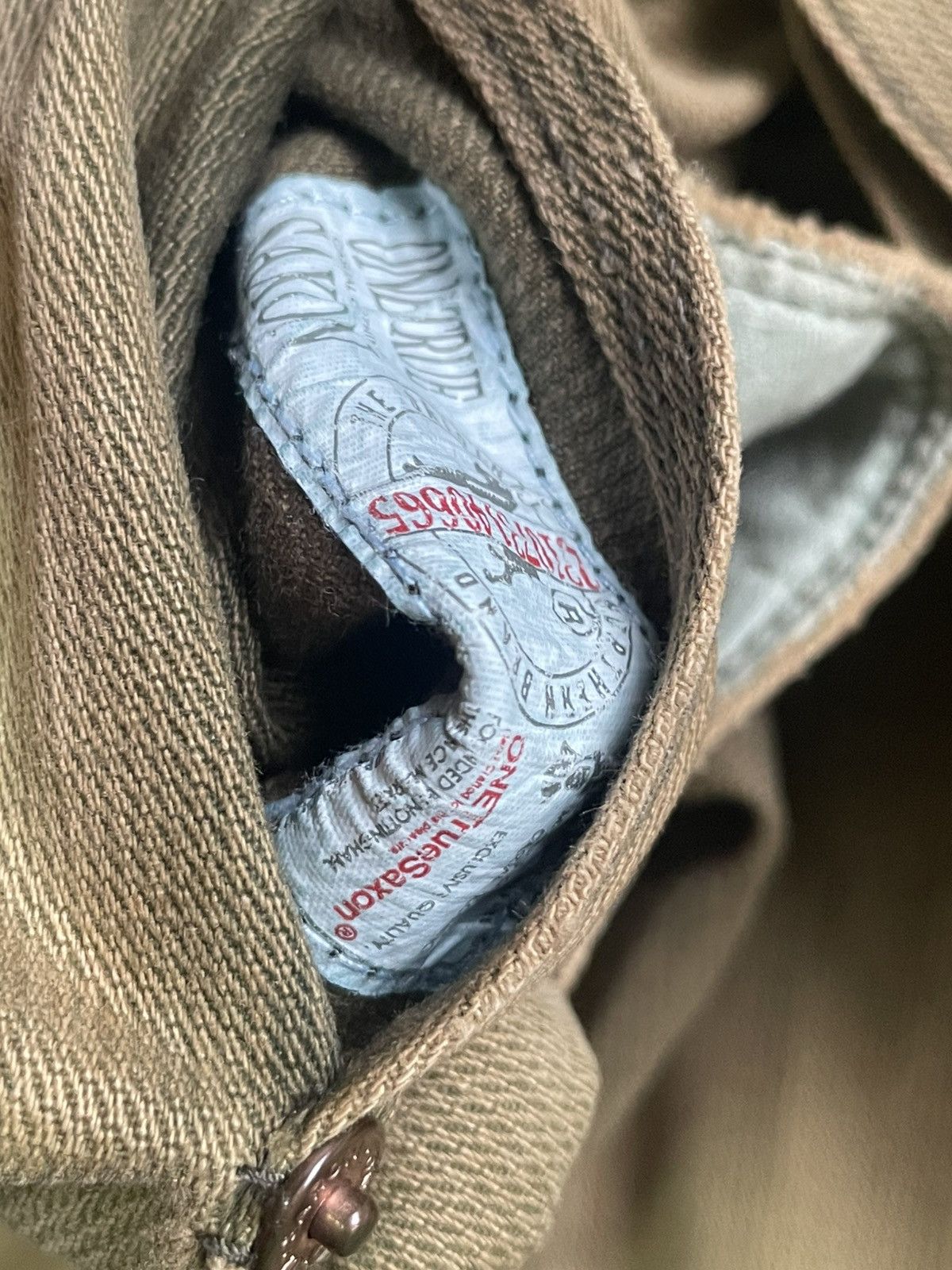 Designer × Vintage Vintage One True Saxon Denim Size US 34 / EU 50 - 22 Thumbnail