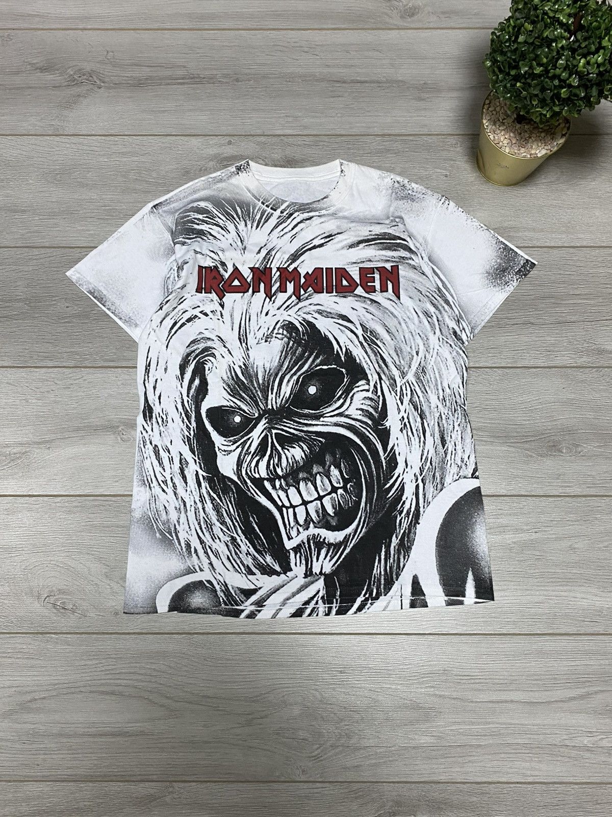 Iron Maiden Iron Maiden Axe all over print blood face tee shirt Size US M / EU 48-50 / 2 - 1 Thumbnail