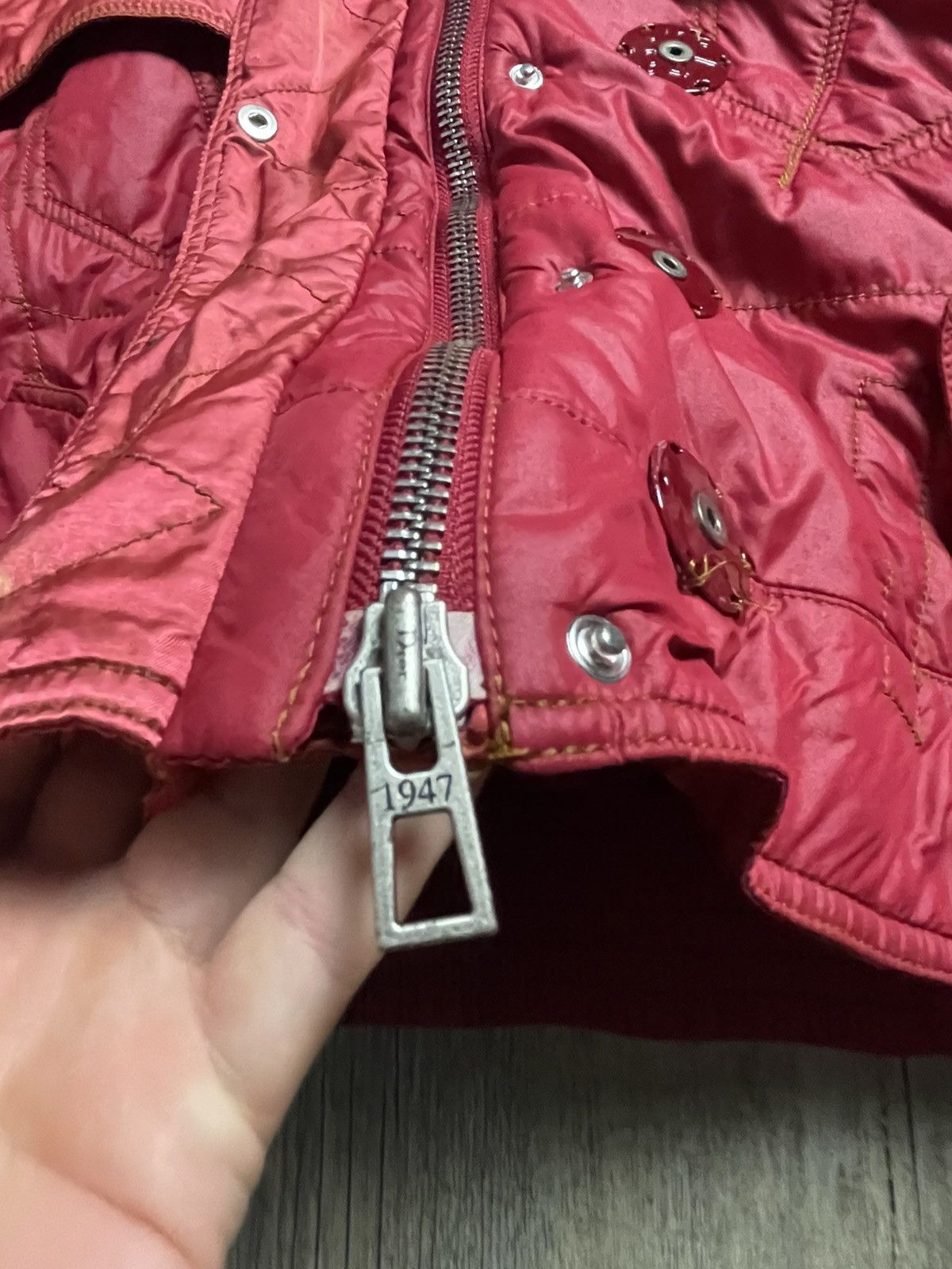 Dior Christian Dior cropped nylon fur hooded Jacket Size M / US 6-8 / IT 42-44 - 5 Thumbnail