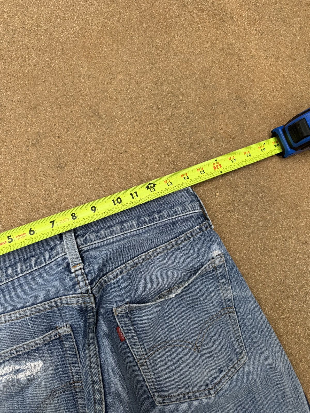 Levi's × Vintage Vtg 70’s Levis 501xx Redline Selvedge Distressed Jeans 28x28 Size US 28 / EU 44 - 10 Thumbnail