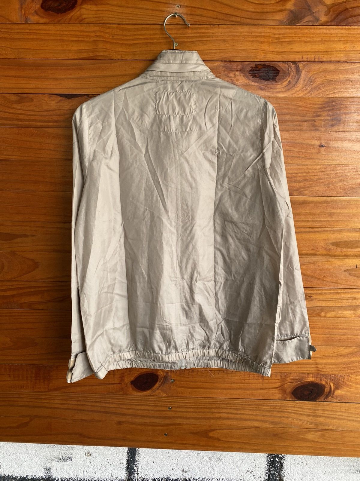 Japanese Brand Delicate Original Clothes Light Beige Zip Jacket Minimalist Size US M / EU 48-50 / 2 - 11 Thumbnail