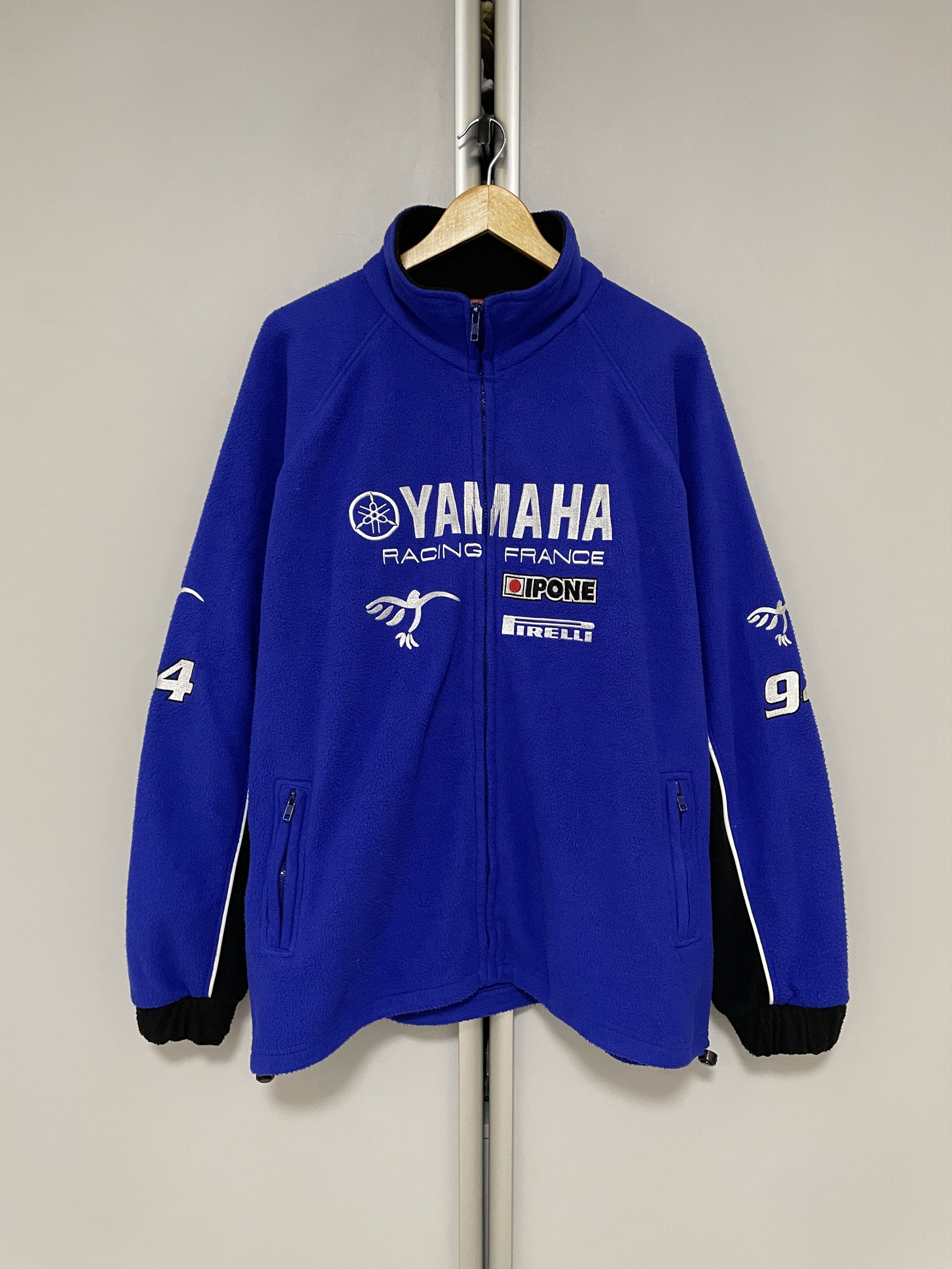 Yamaha YAMAHA GMT94 Vintage Fleece Jacket Rare Racing 90s Streetwea Size US XL / EU 56 / 4 - 2 Thumbnail