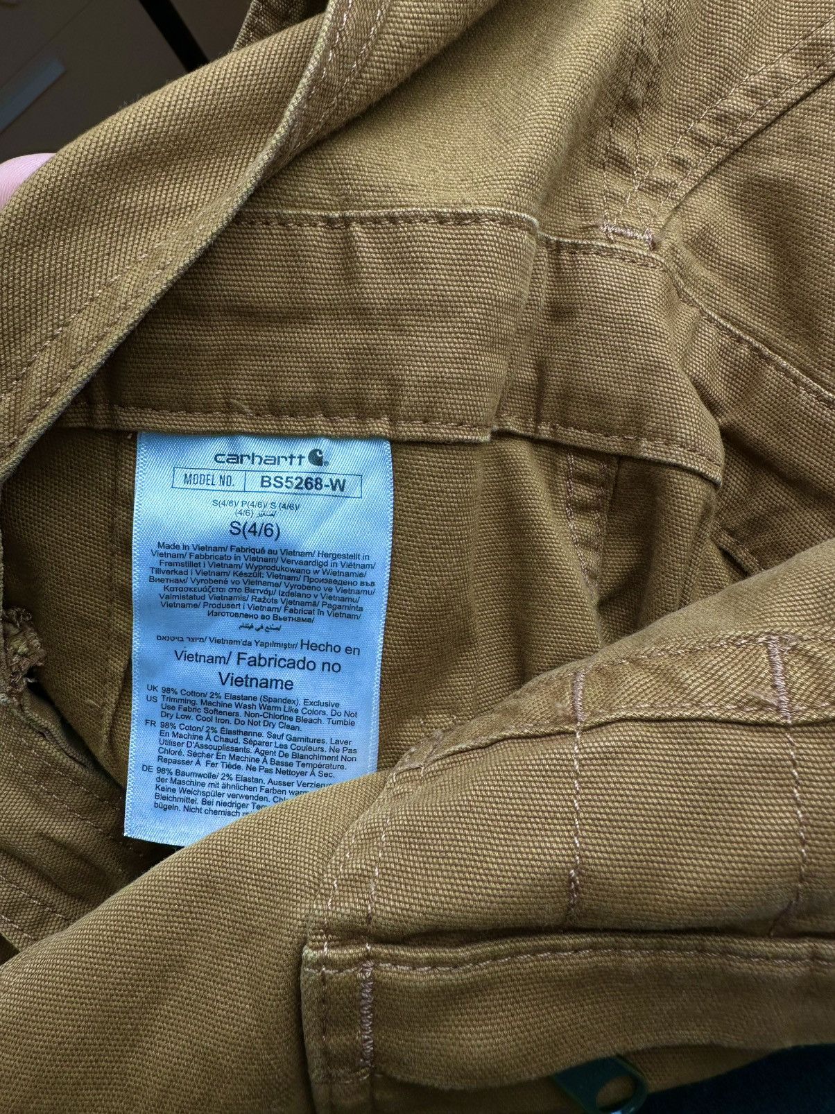 Carhartt Carhartt Relaxed Fit Coverall Size 28" / US 6 / IT 42 - 3 Thumbnail