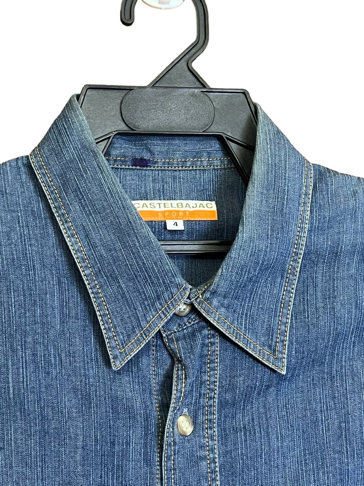 Jean Charles De Castelbajac GRAIL🔥JEAN CHARLES DE CASTELBAJAC DENIM BUTTON UPS SHIRT Size US L / EU 52-54 / 3 - 3 Thumbnail