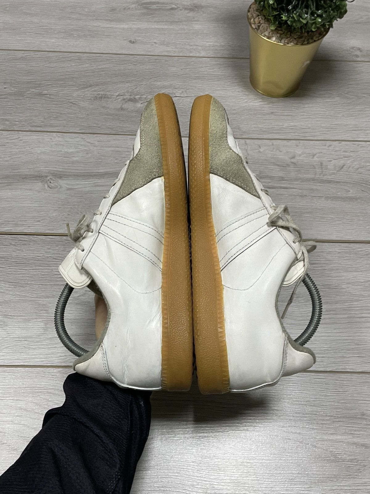 Vintage GAT Bw-sport 275 Margiela style vintage leather trainers Size US 10 / EU 43 - 9 Thumbnail