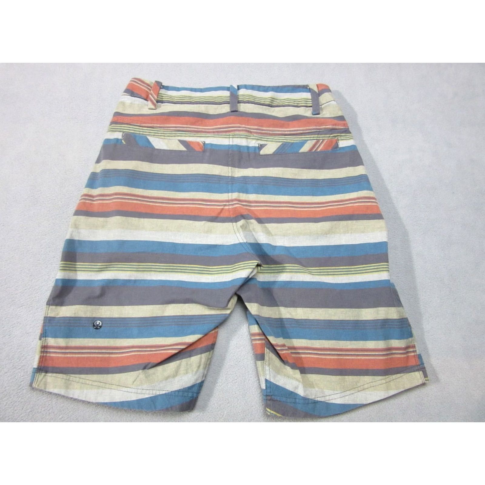 Lululemon Lululemon Shorts Mens 28 Multicolor Striped Casual Activewear Pockets Zip Fly Size US 28 / EU 44 - 2 Thumbnail