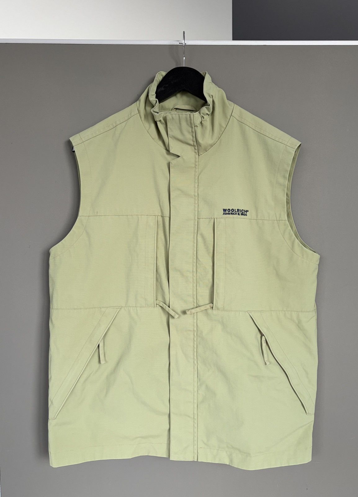 Woolrich Woolen Mills Woolrich Green Multicpocket Cargo Vest Size US L / EU 52-54 / 3 - 5 Thumbnail