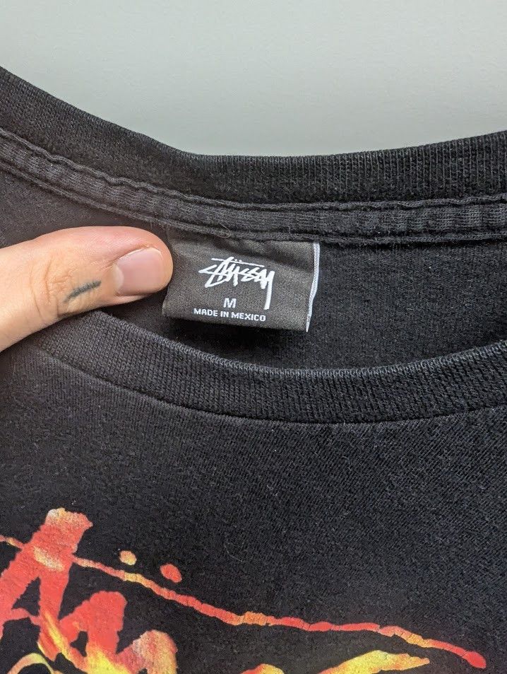 Stussy Stussy Rainbow World tour Tee Vintage Size US M / EU 48-50 / 2 - 3 Thumbnail