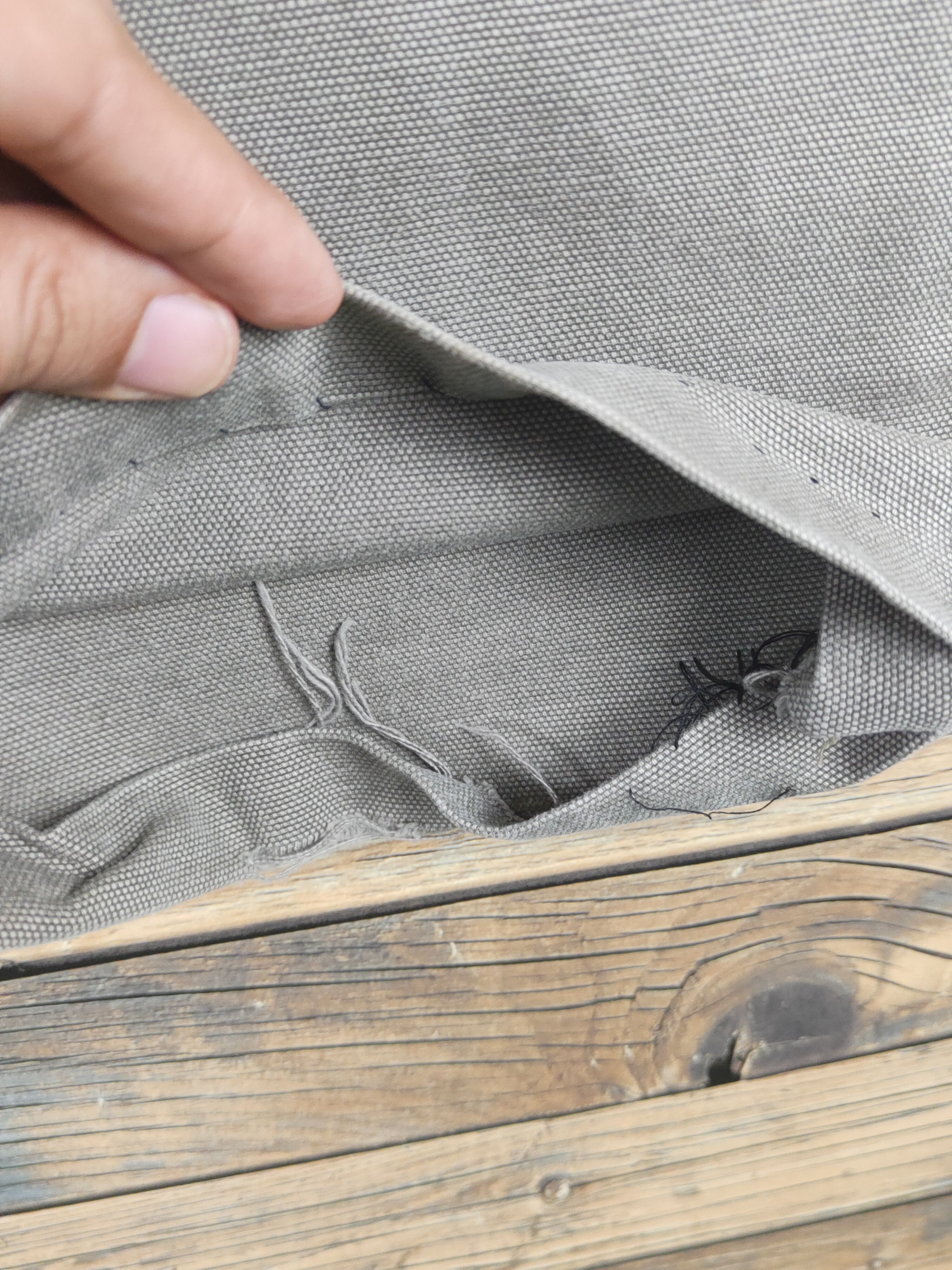 Japanese Brand Eifice Gray ripped distressed Casual cargo Pants #W1600 Size 30" / US 8 / IT 44 - 11 Thumbnail