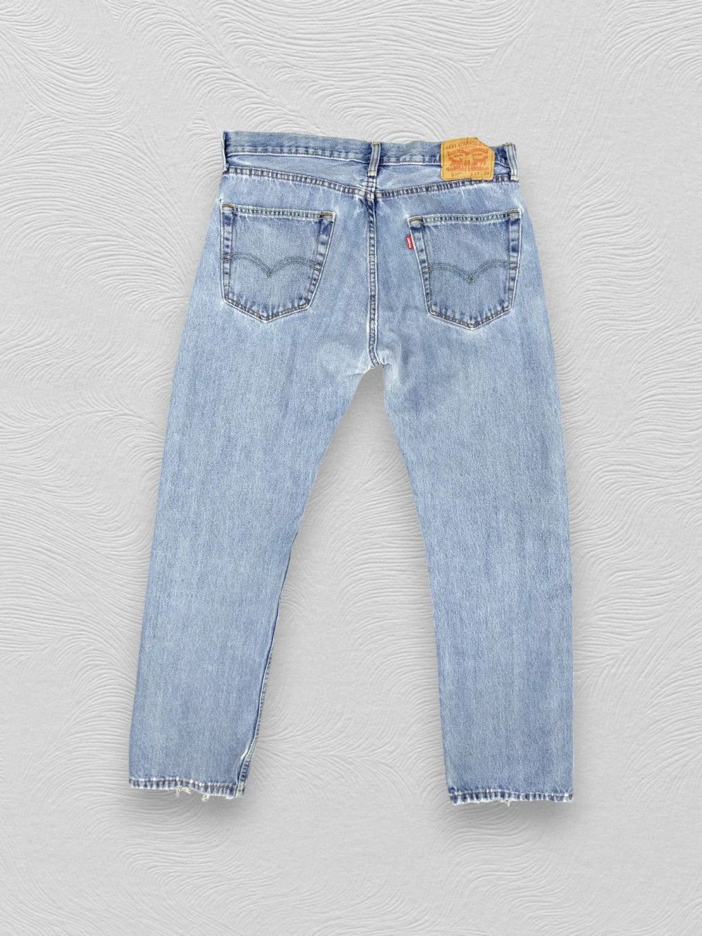 Levi's Blue Wash Levi's 505 Denim 34x29 -JN372 Size US 34 / EU 50 - 2 Thumbnail