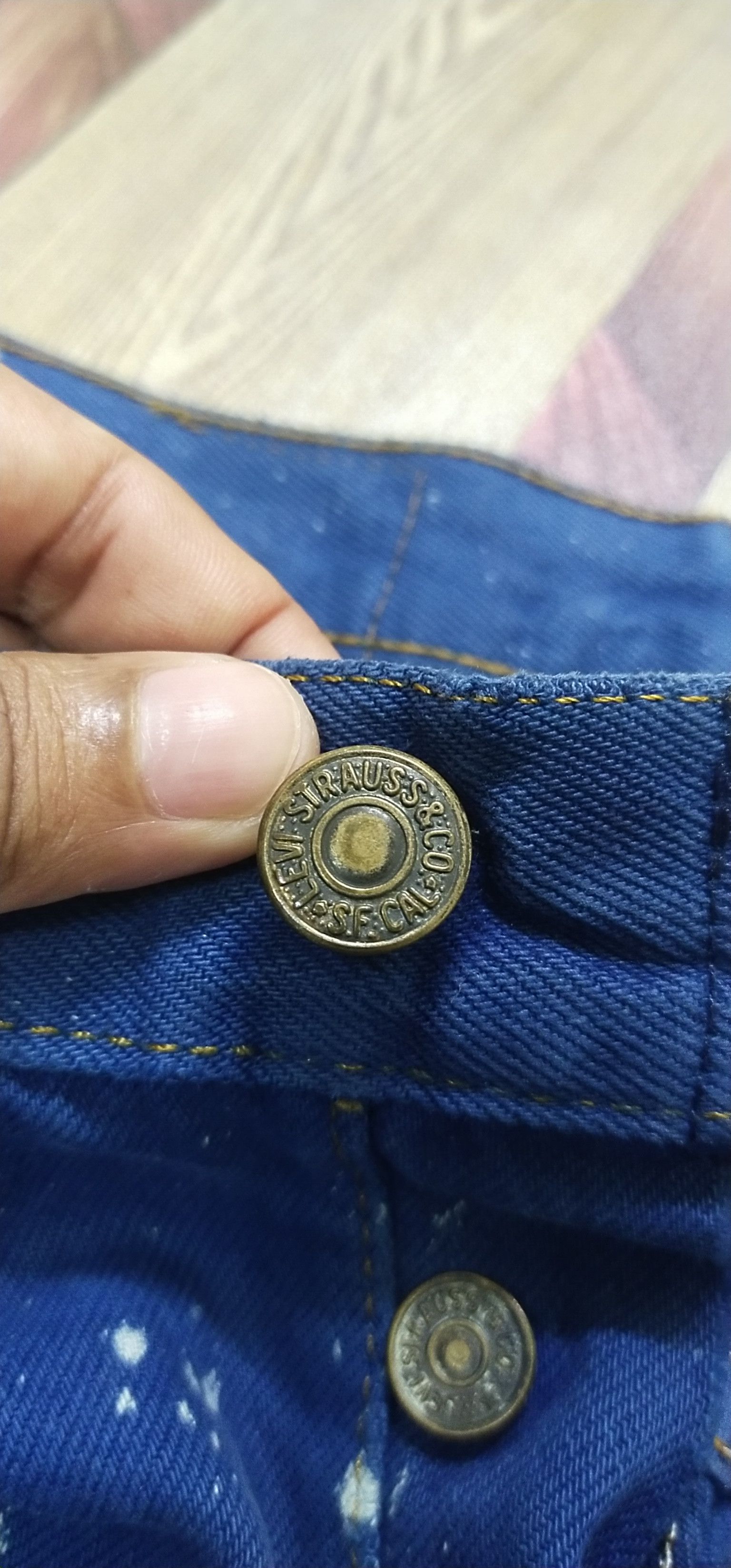 Levi's FINAL DROP RARE VINTAGE LEVIS 501 Size US 30 / EU 46 - 7 Thumbnail