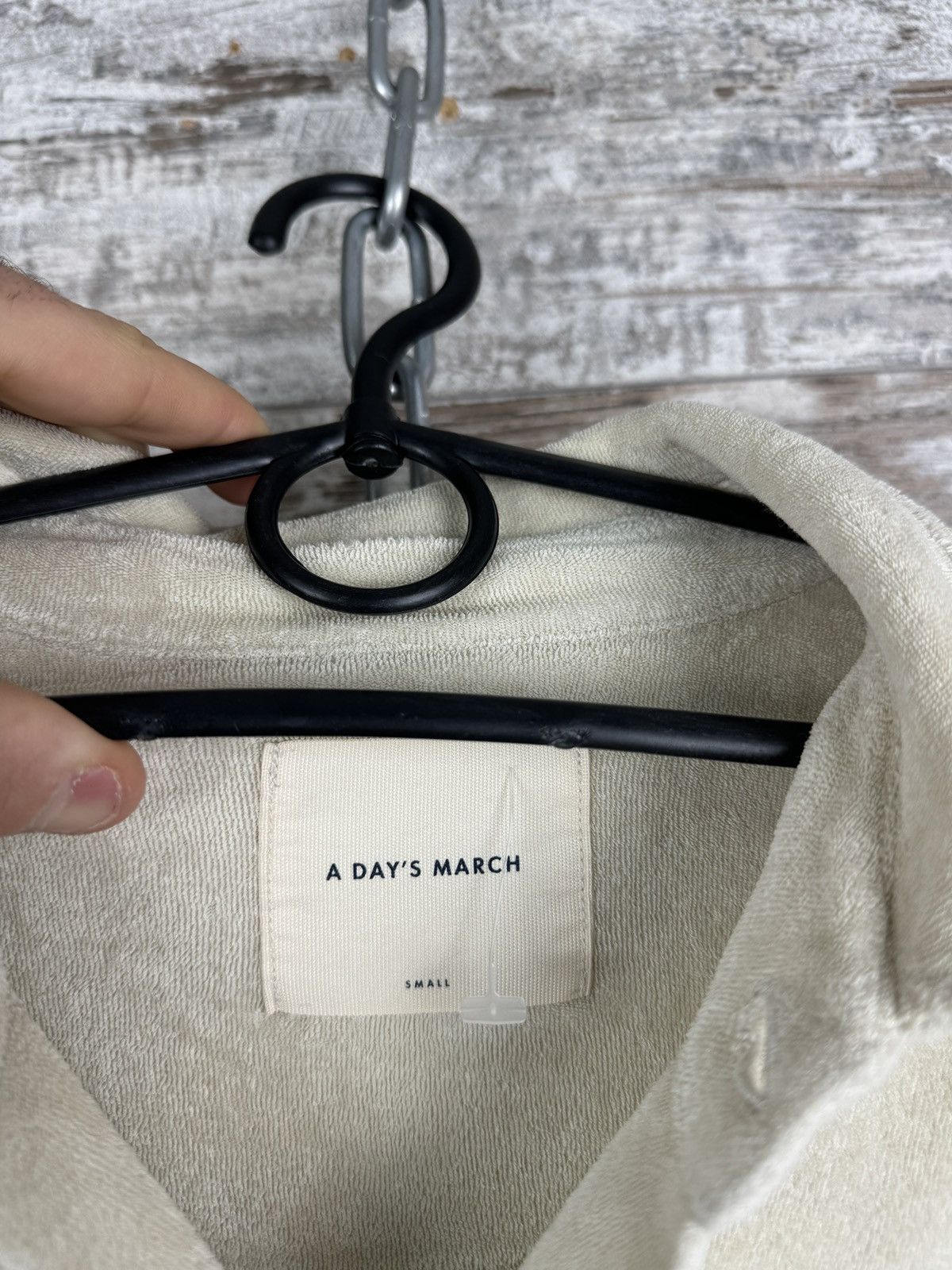 A Day's March Mens A Days March Shirts button up corduroy velvet Size US S / EU 44-46 / 1 - 7 Thumbnail