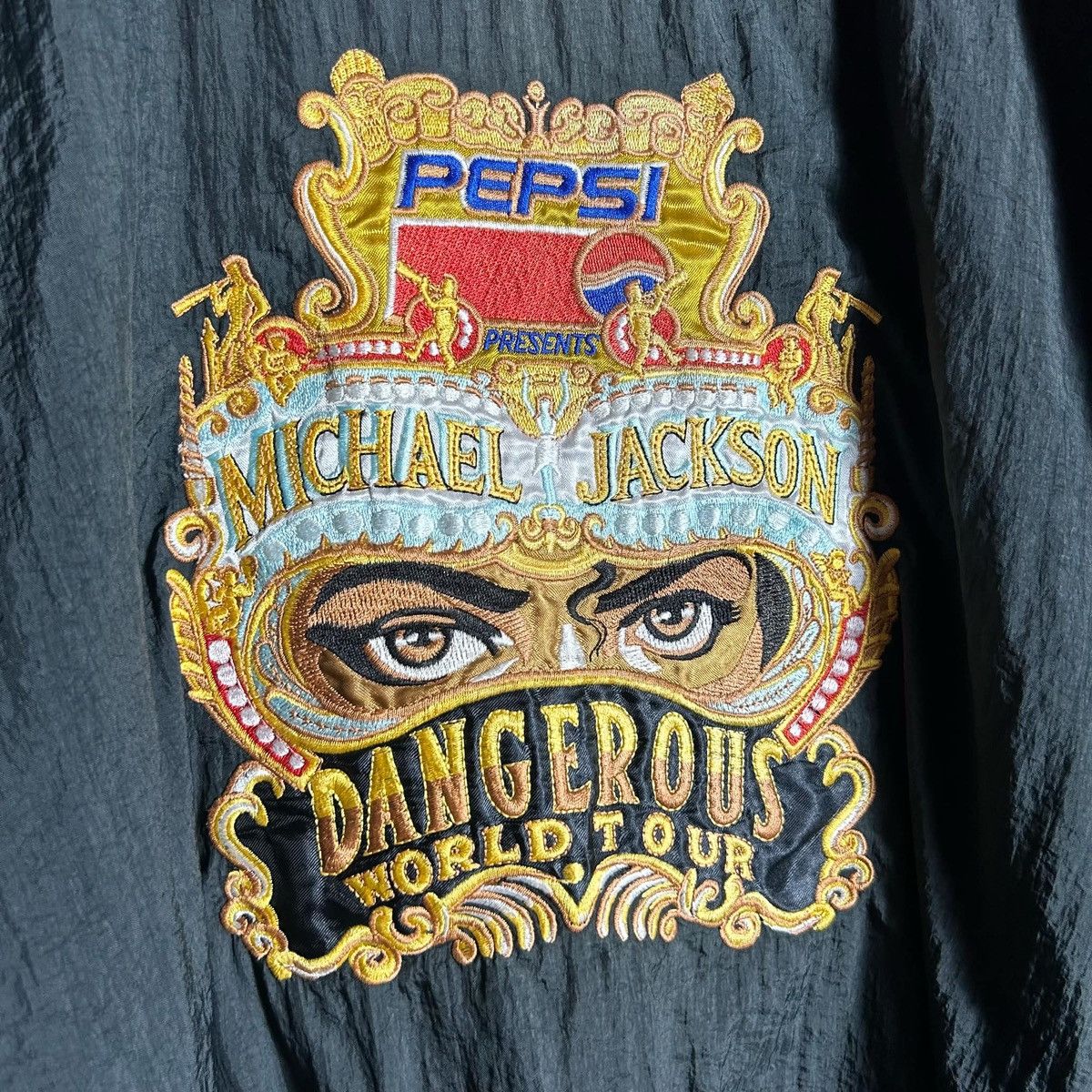 Michael Jackson Vintage 90s Michael Jackson Dangerous Pepsi Tour Jacket Size US XL / EU 56 / 4 - 4 Thumbnail