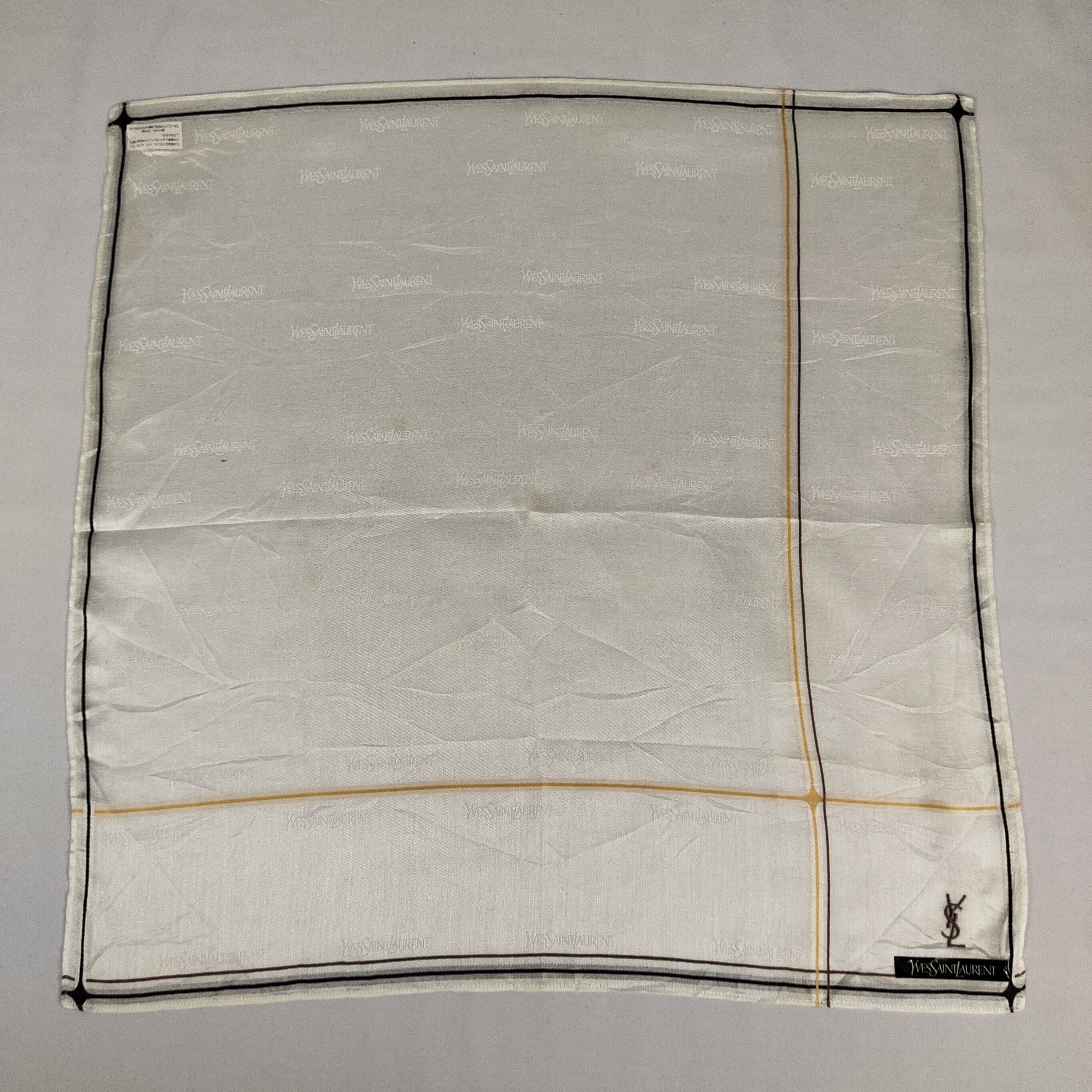 Vintage × Yves Saint Laurent Yvest Saint Laurent Handkerchief / Neckerchief / Bandana Size ONE SIZE - 3 Thumbnail