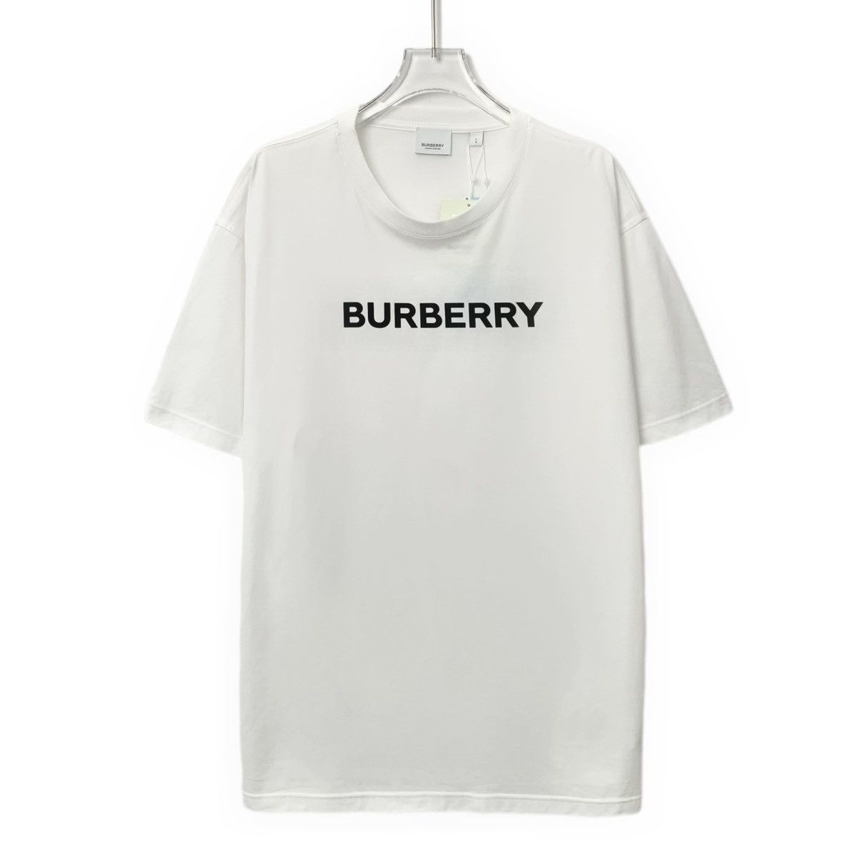 Burberry Burberry Logo Letter Printed Short Sleeve T-Shirt K26WX Size US XL / EU 56 / 4 - 1 Thumbnail