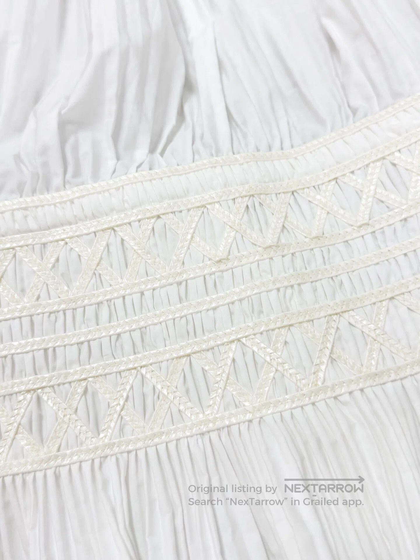 Chanel Chanel White Halter Neck Camisole. Size XXS / US 00 / IT 34 - 4 Thumbnail