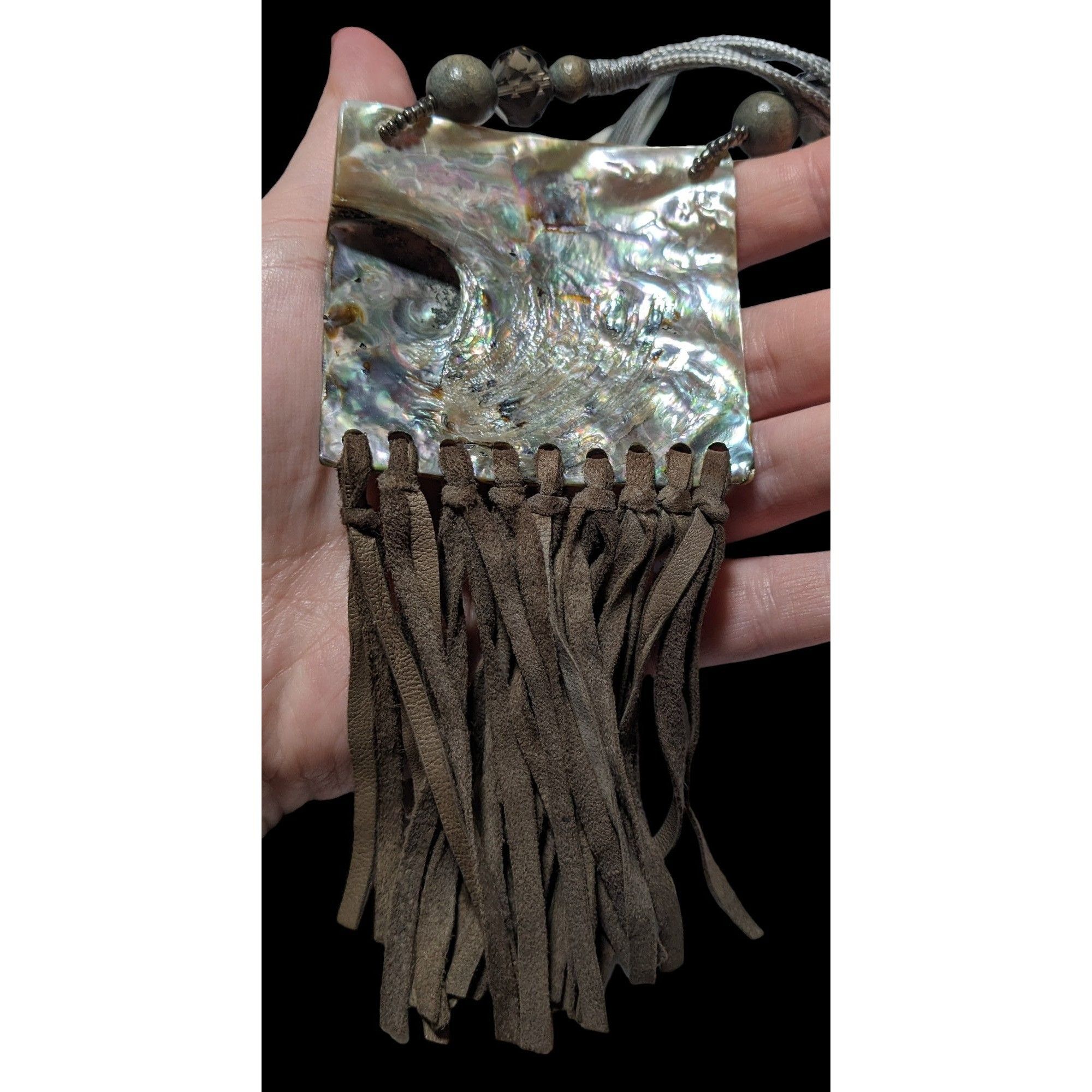 Other Retro Bohemian Natural Shell Fringe Necklace Size ONE SIZE - 5 Thumbnail