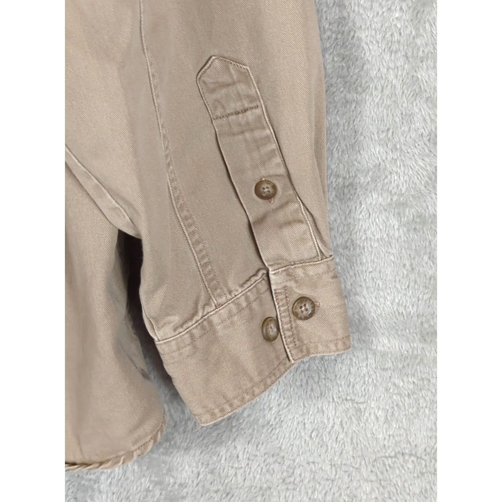 Harley Davidson VINTAGE Harley Davidson Shirt Mens XXL Button Down Khaki Tan Embroidered Biker Size US XXL / EU 58 / 5 - 6 Thumbnail