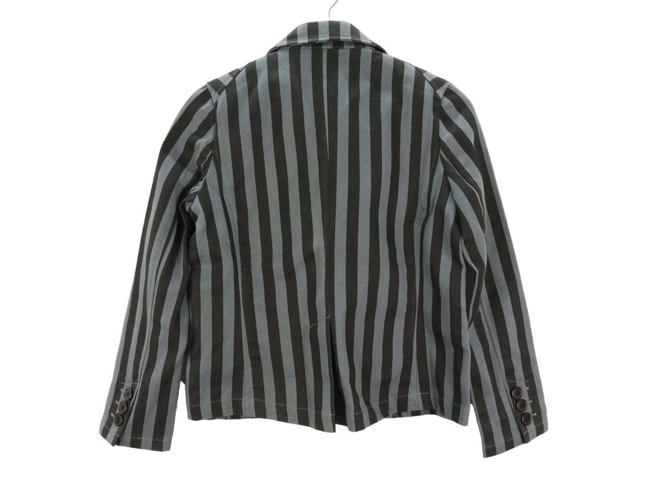 Other Hell Cat Punks Not Dead Original Striped Coat Jacket Size S / US 4 / IT 40 - 2 Thumbnail