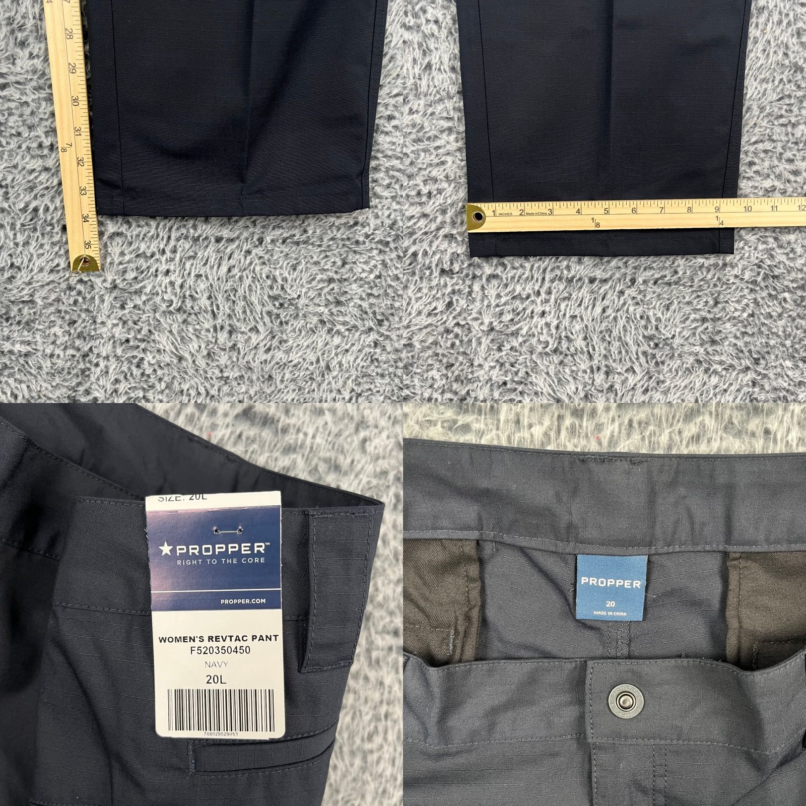 Propper Propper LAPD Navy RevTac Pant Womens 20 Cargo Pants Size 42" / US 20 - 9 Thumbnail