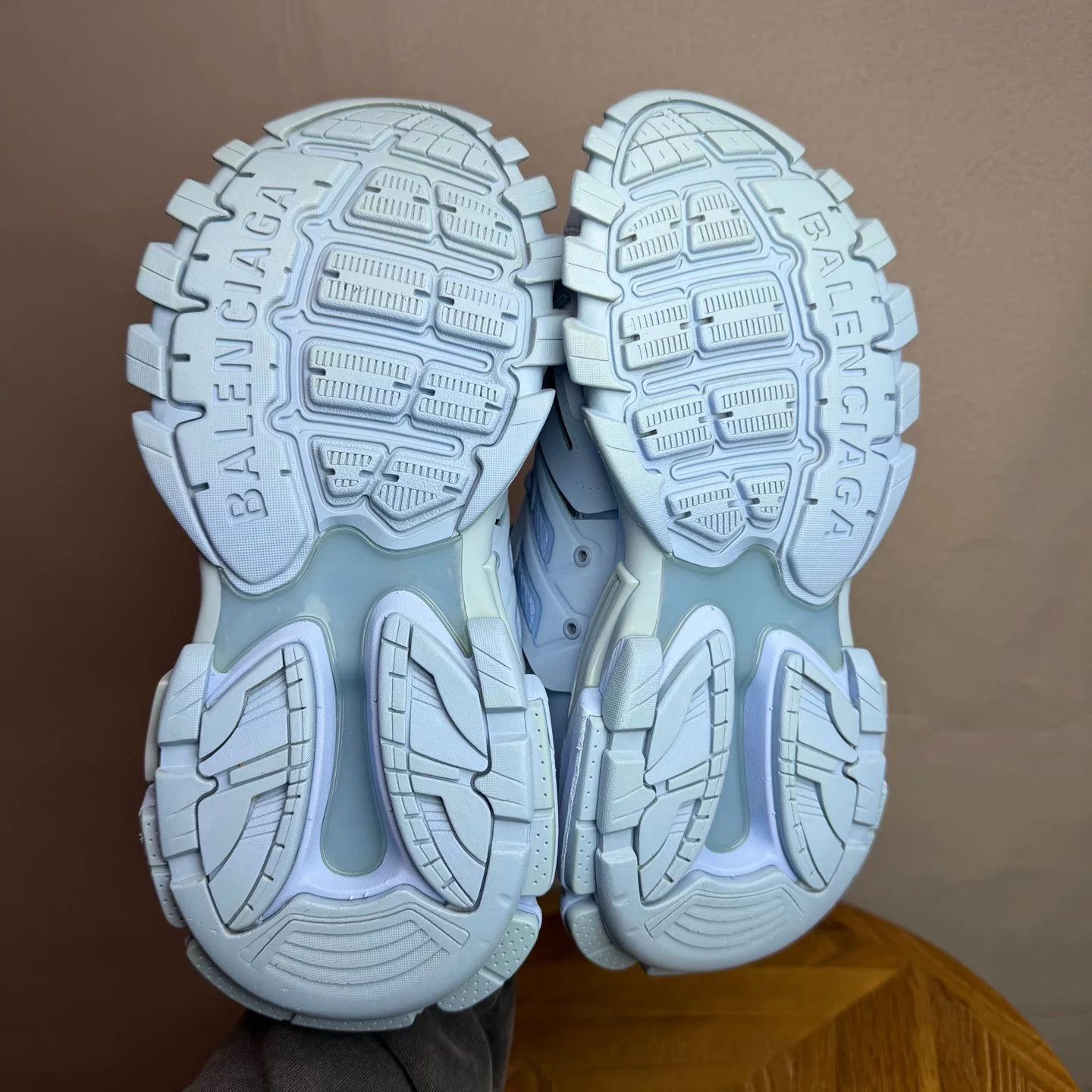 Balenciaga Balenciaga Track Dad Shoes Blue Size 38 98% New Size US 6 / EU 39 - 5 Thumbnail