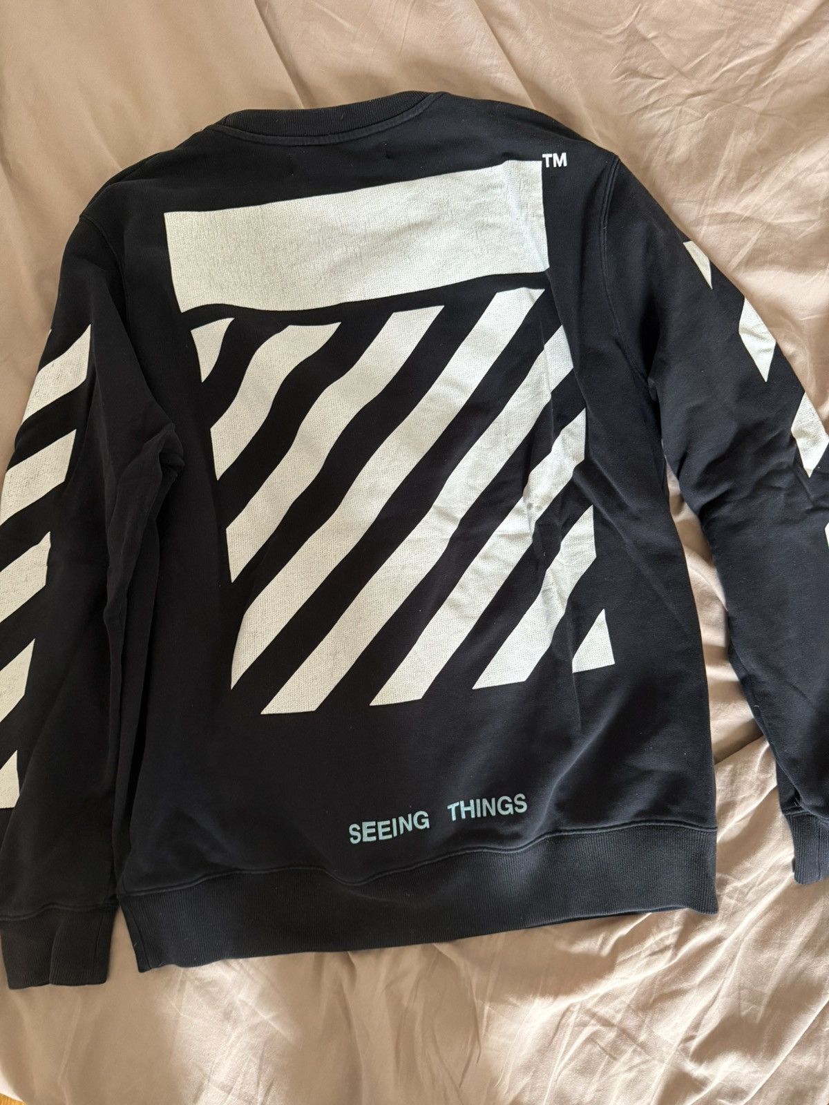 Off-White Off White Black Sweatshirt Size US M / EU 48-50 / 2 - 5 Thumbnail