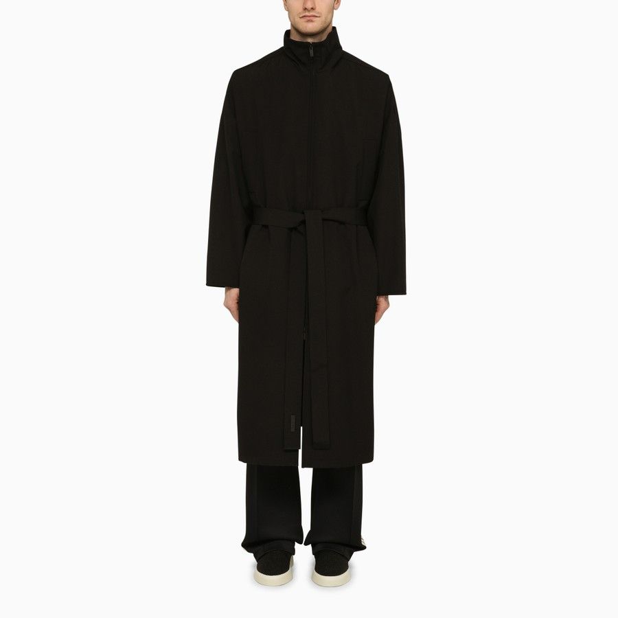 image of Fear Of God O1D2Blof0424 Coat In Black, Men's (Size Small)