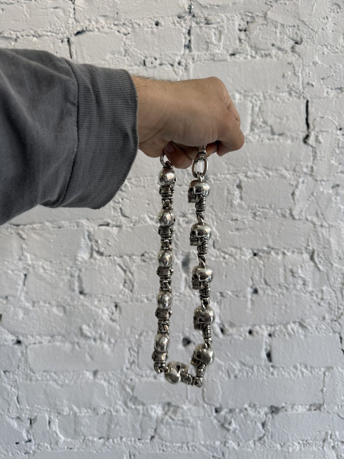 Chrome Hearts Chrome Hearts XL Foti Skull Wallet Chain Size ONE SIZE - 1 Thumbnail
