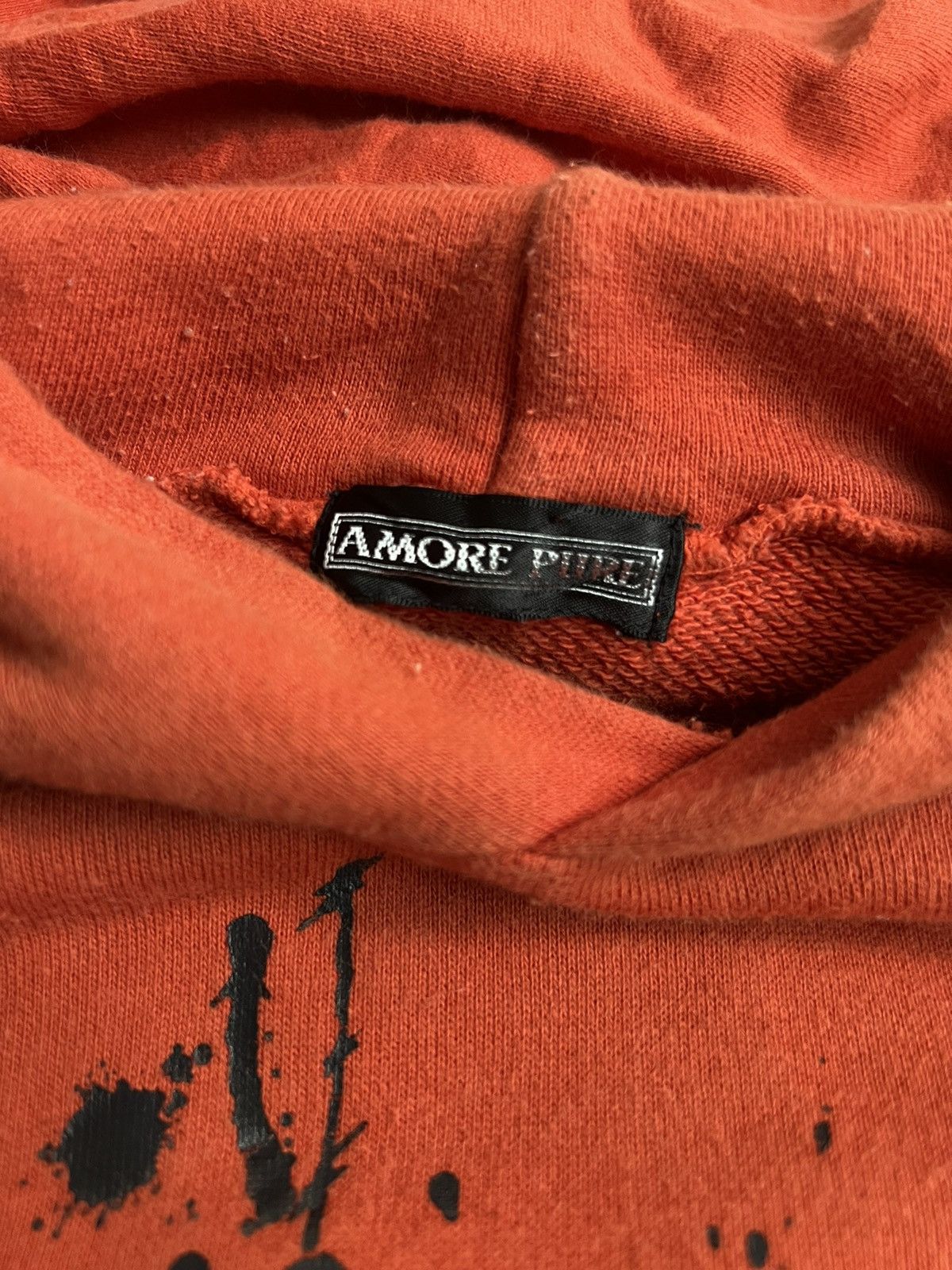 Japanese Brand Y2k Amore pure Hoodie 2 Layer Size US M / EU 48-50 / 2 - 9 Thumbnail