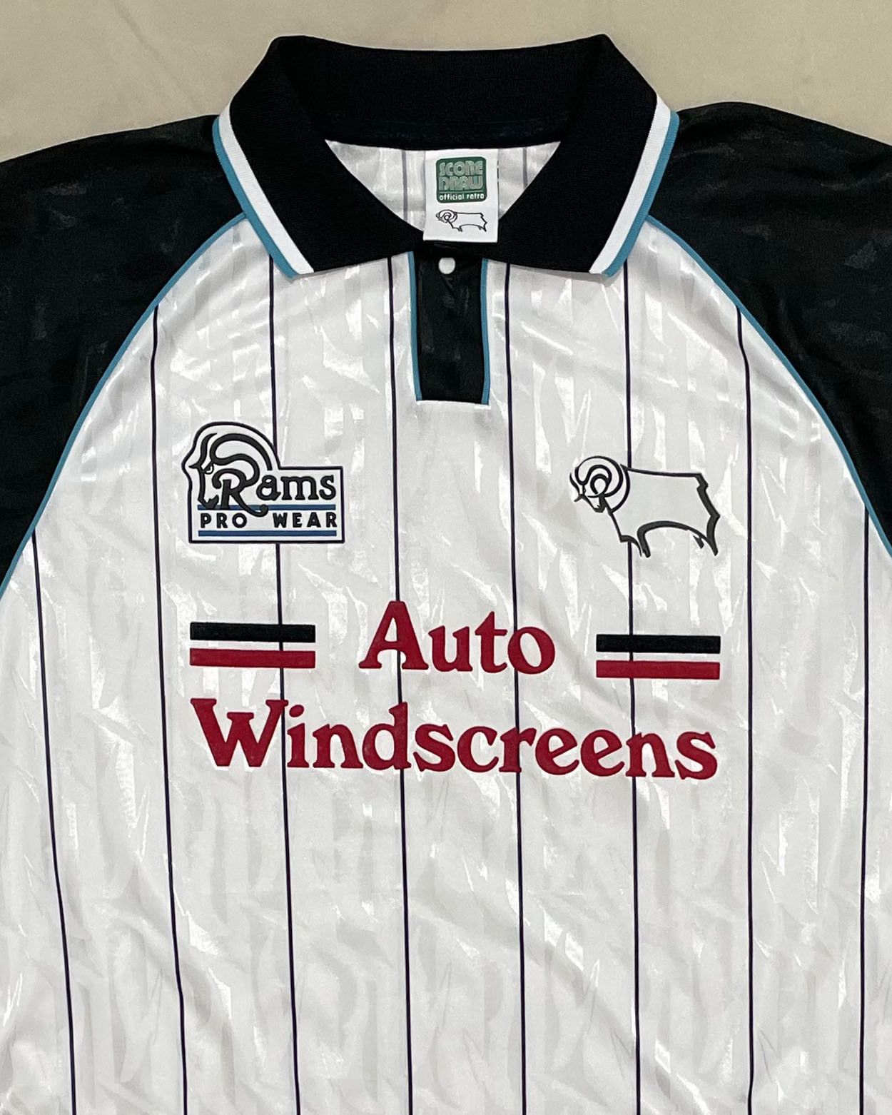 Other Derby County Home Kit 1994 1995 Size US XL / EU 56 / 4 - 4 Thumbnail
