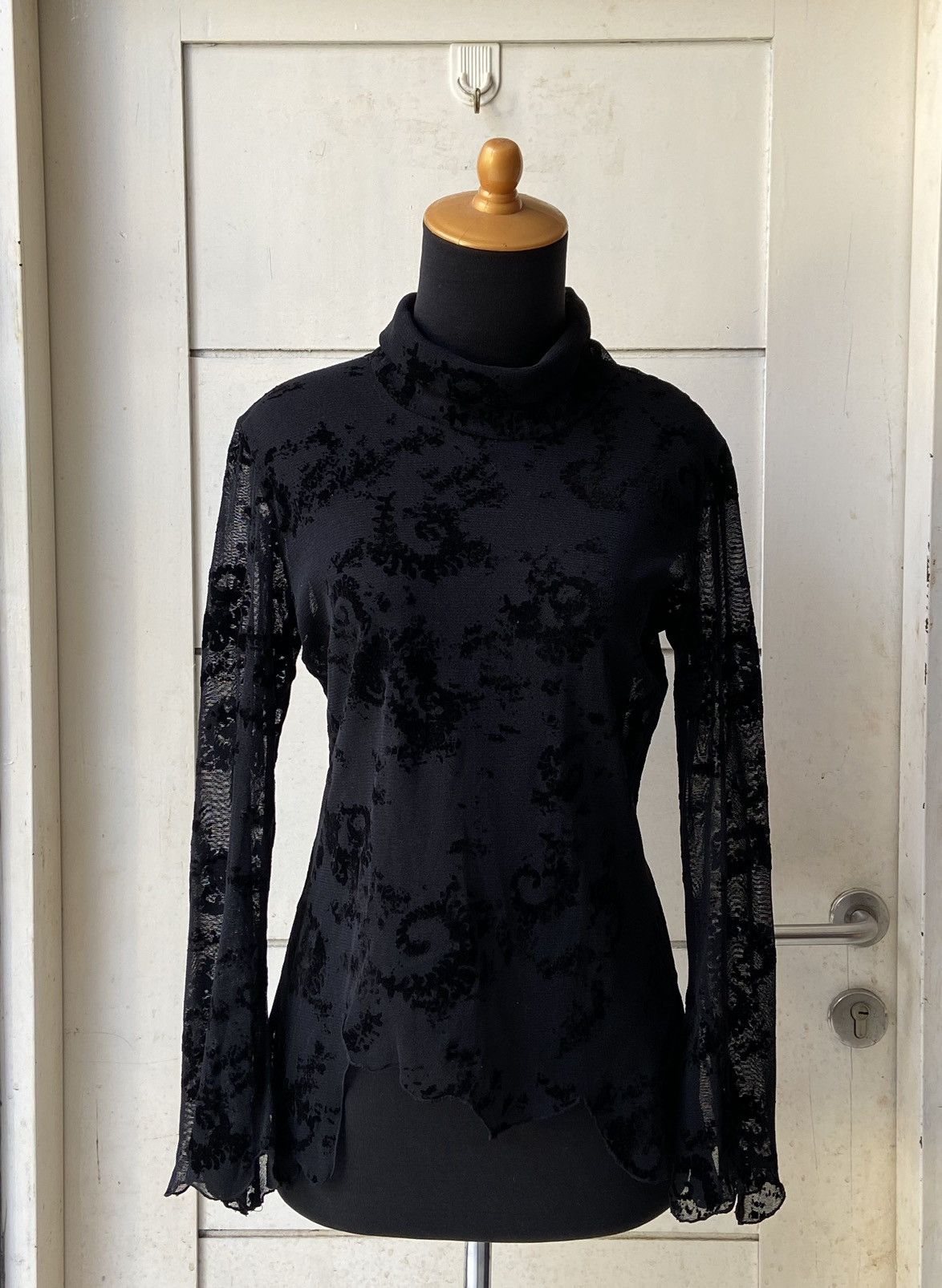image of Issey Miyake Gogogo Black Mesh, Women's (Size Medium)