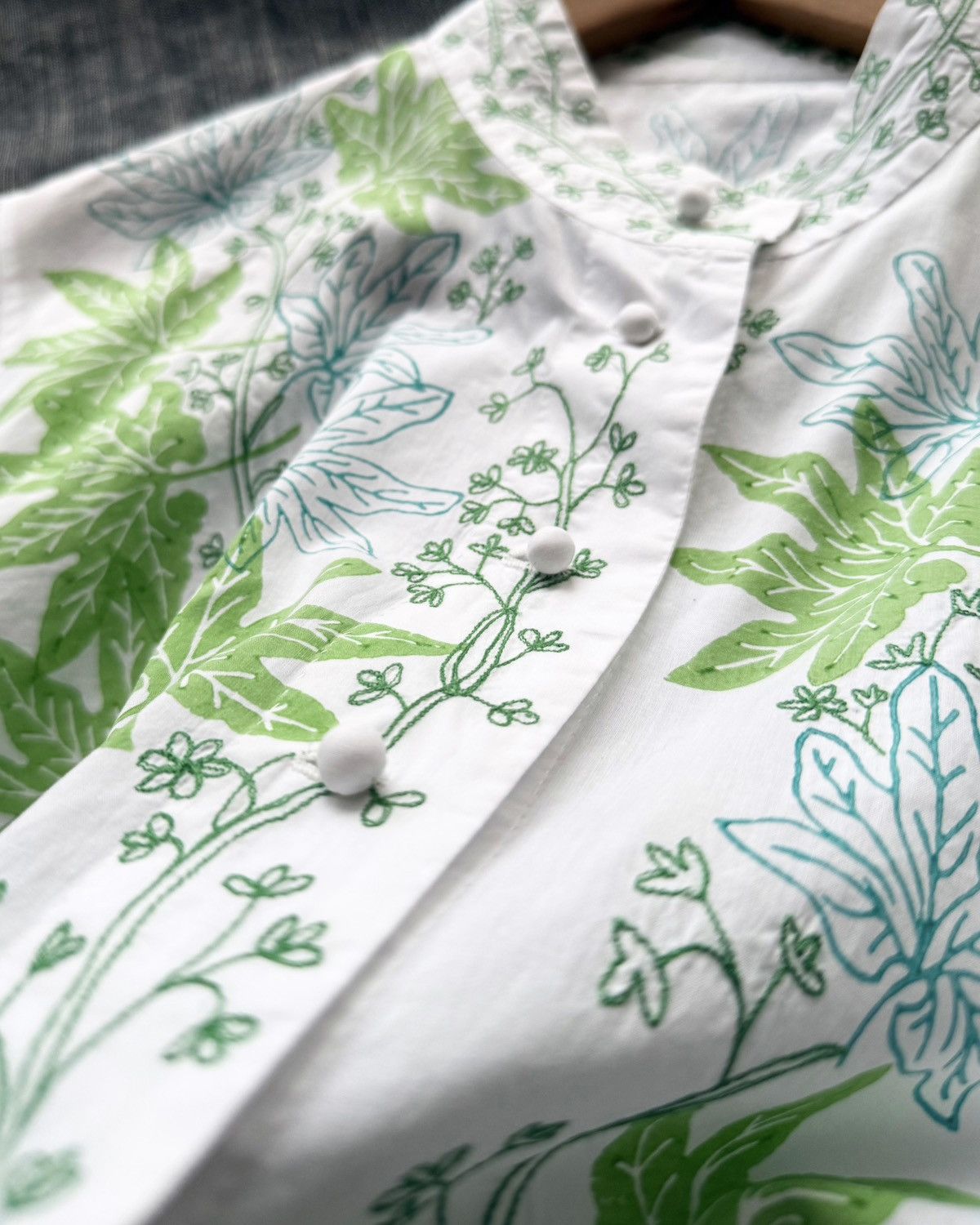 Issey Miyake HaaT by ISSEY MIYAKE Chinese Style Shirt Size M / US 6-8 / IT 42-44 - 5 Thumbnail