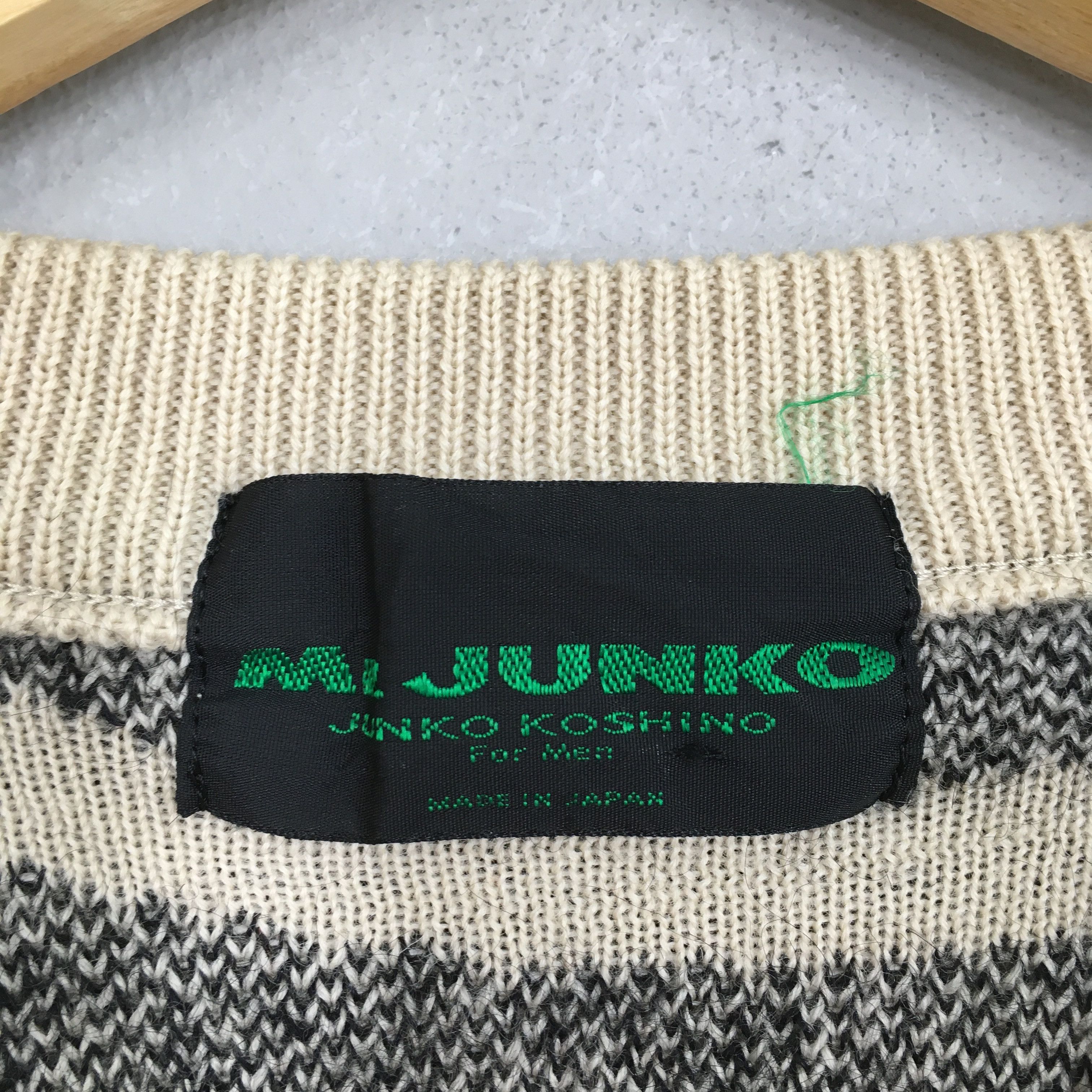 Vintage Mr Junko Navajo Knitwear Wool 3D Coogi Style Sweater Medium Size US M / EU 48-50 / 2 - 5 Thumbnail