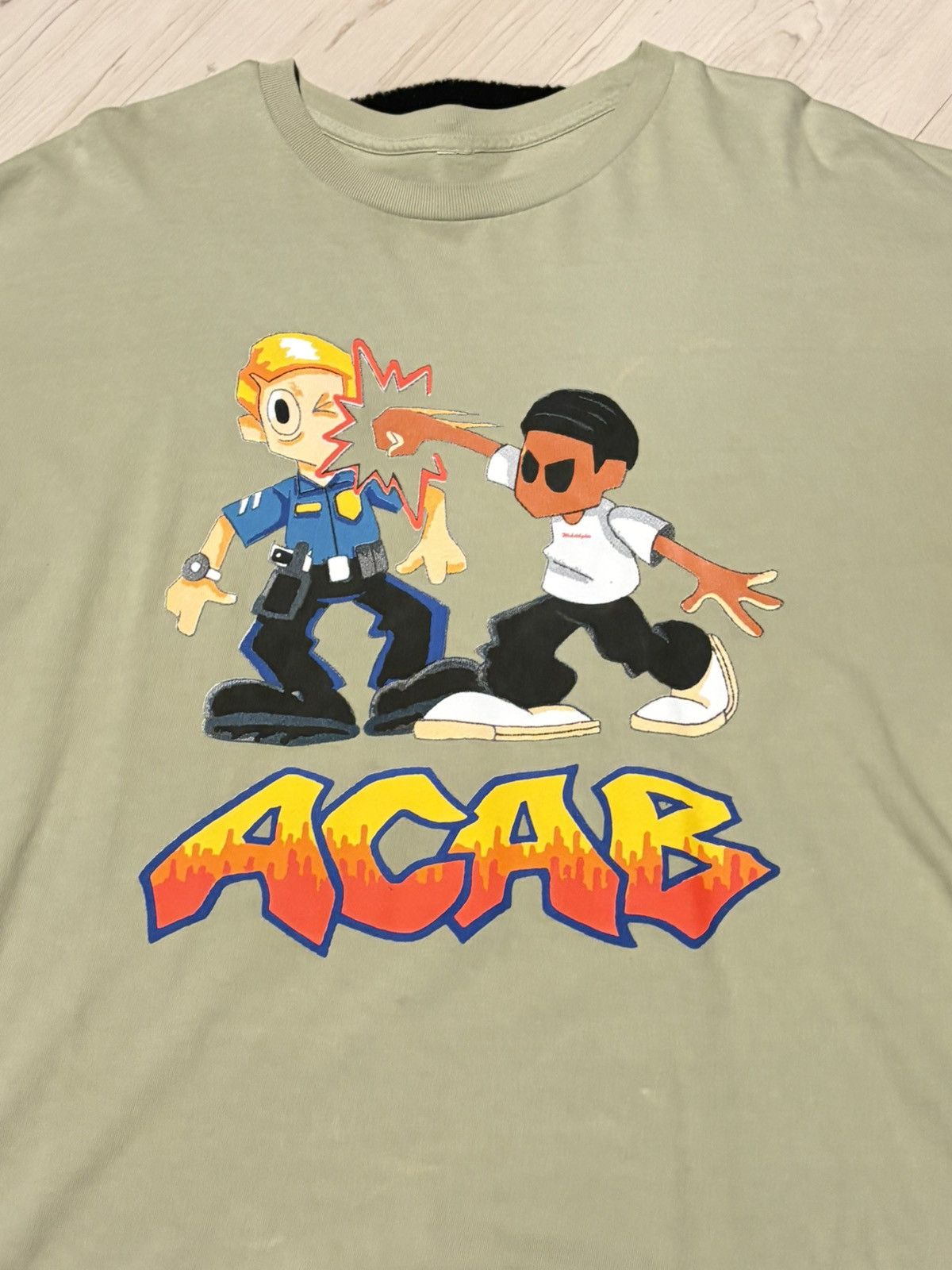 wckdthghts WCKDTHGHTS “ACAB” T-Shirt Size US XL / EU 56 / 4 - 2 Thumbnail