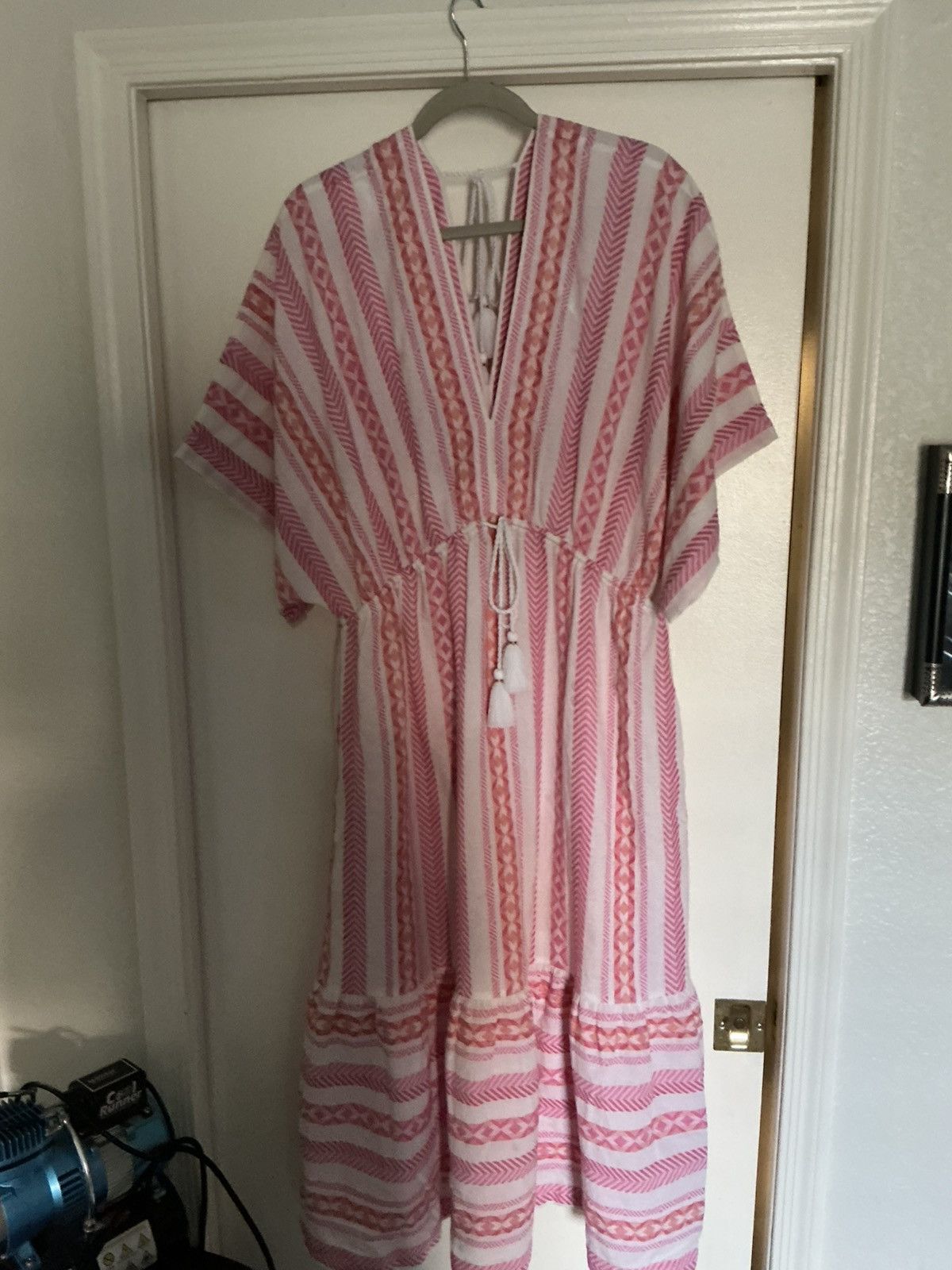 Tommy Bahama Geo jacquard midi coverup dress Size XL / US 12-14 / IT 48-50 - 1 Thumbnail