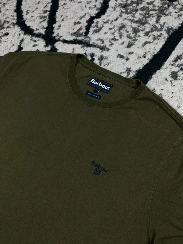 Barbour Barbour green logo T-shirt L Size US L / EU 52-54 / 3 - 3 Thumbnail