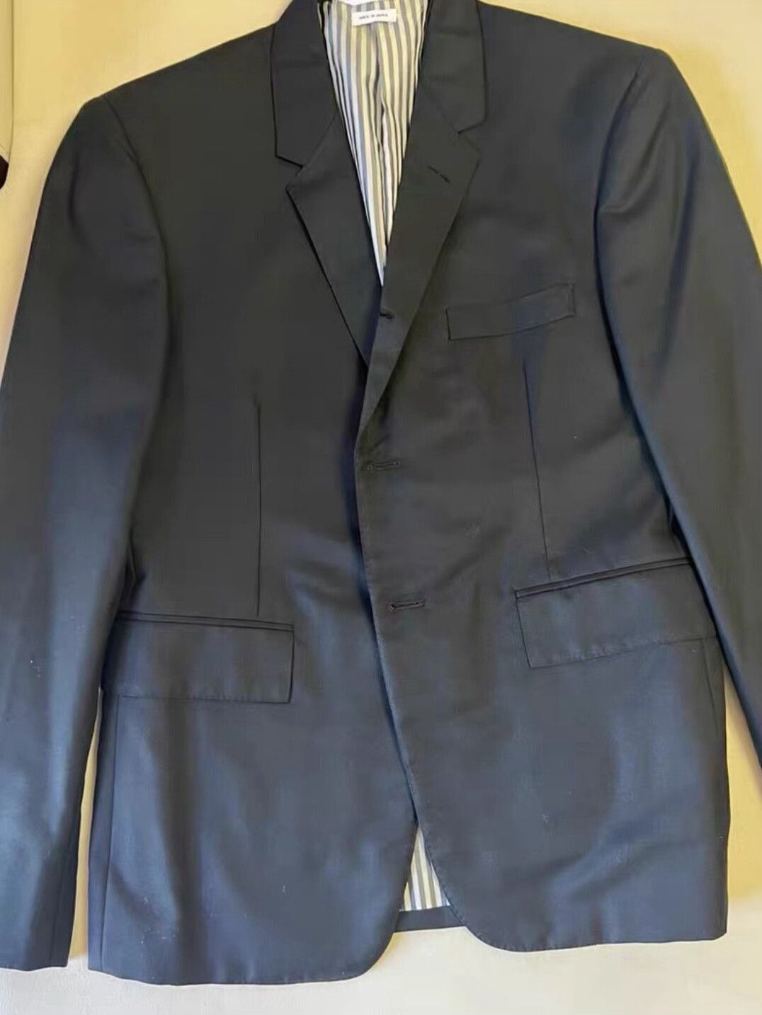Thom Browne thom browne classic navy suit blazer Size US M / EU 48-50 / 2 - 6 Thumbnail