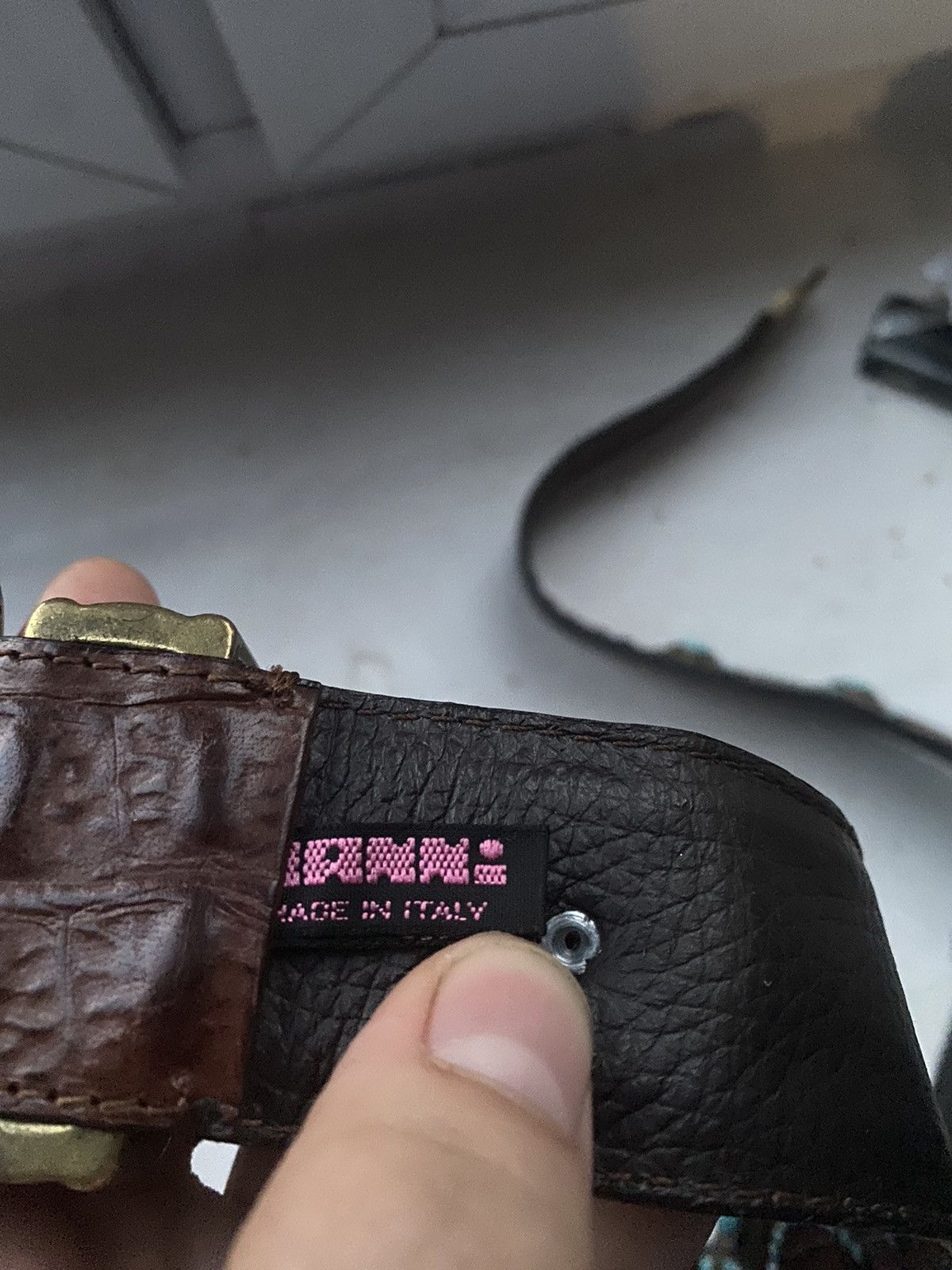 Other Rare❗️Nanni Milano Belt made in Italy Size ONE SIZE - 4 Thumbnail