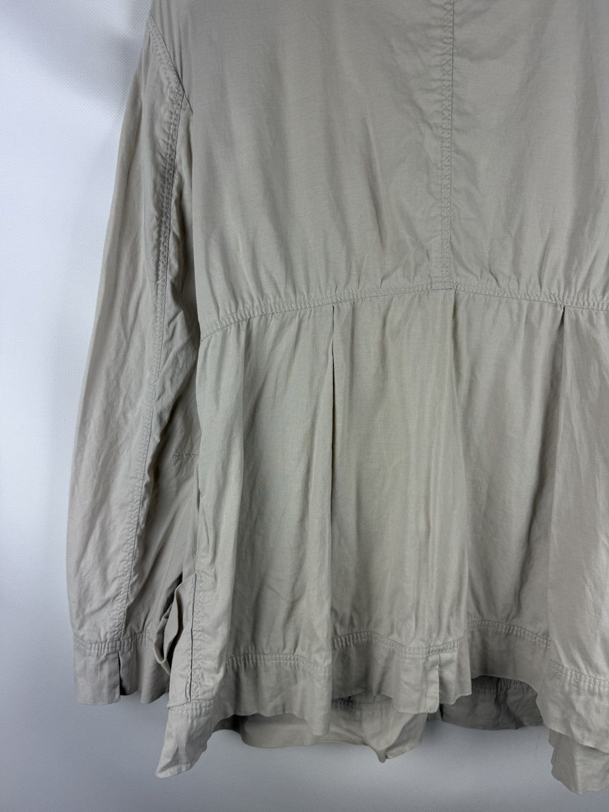 Annette Gortz Annette Gortz Lagenlook Linen Cotton Blazer Jacket Size L / US 10 / IT 46 - 19 Thumbnail