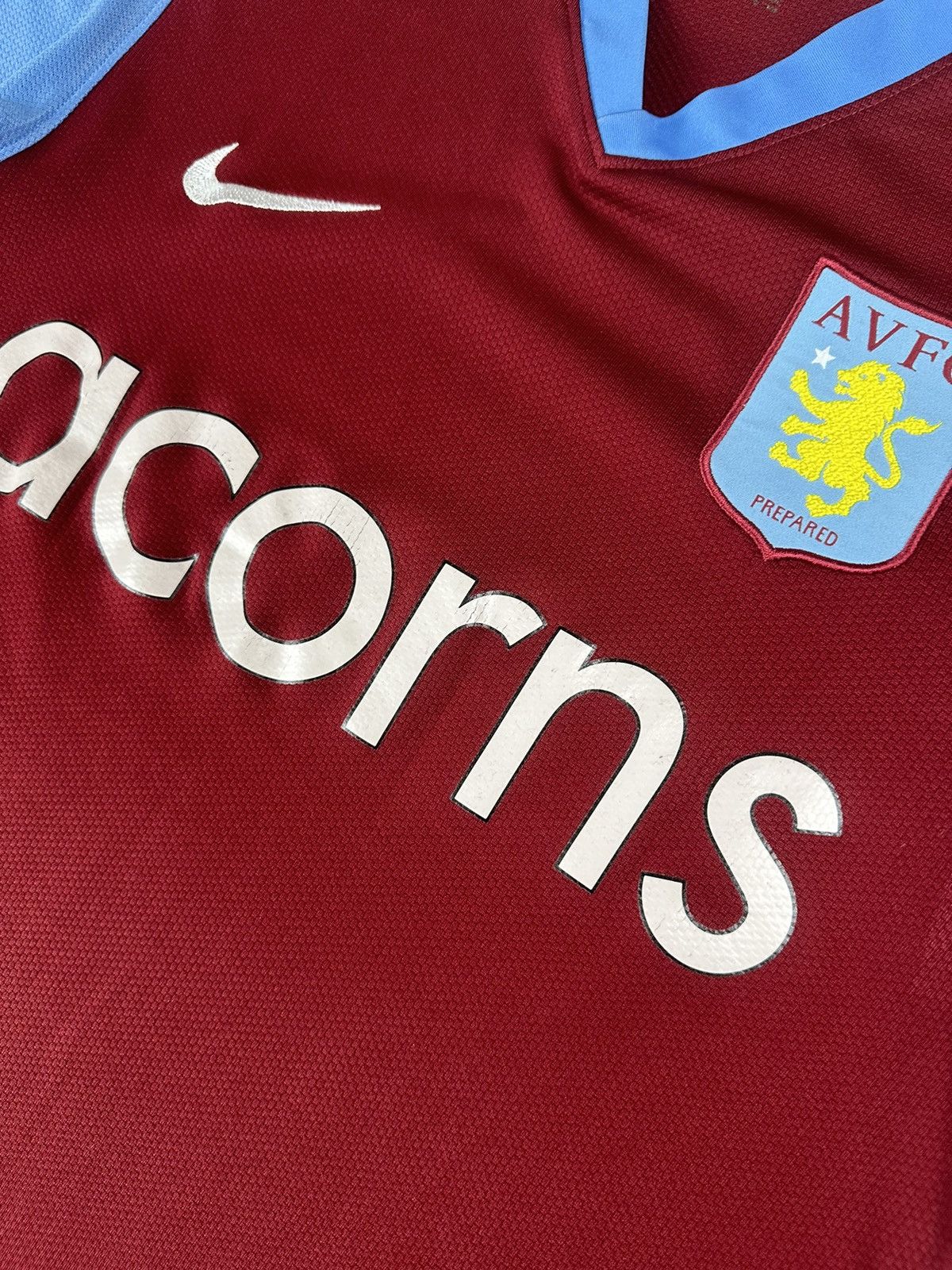 Nike Nike Aston Villa 2008/09 Home Soccer Football Jersey Size US S / EU 44-46 / 1 - 12 Thumbnail