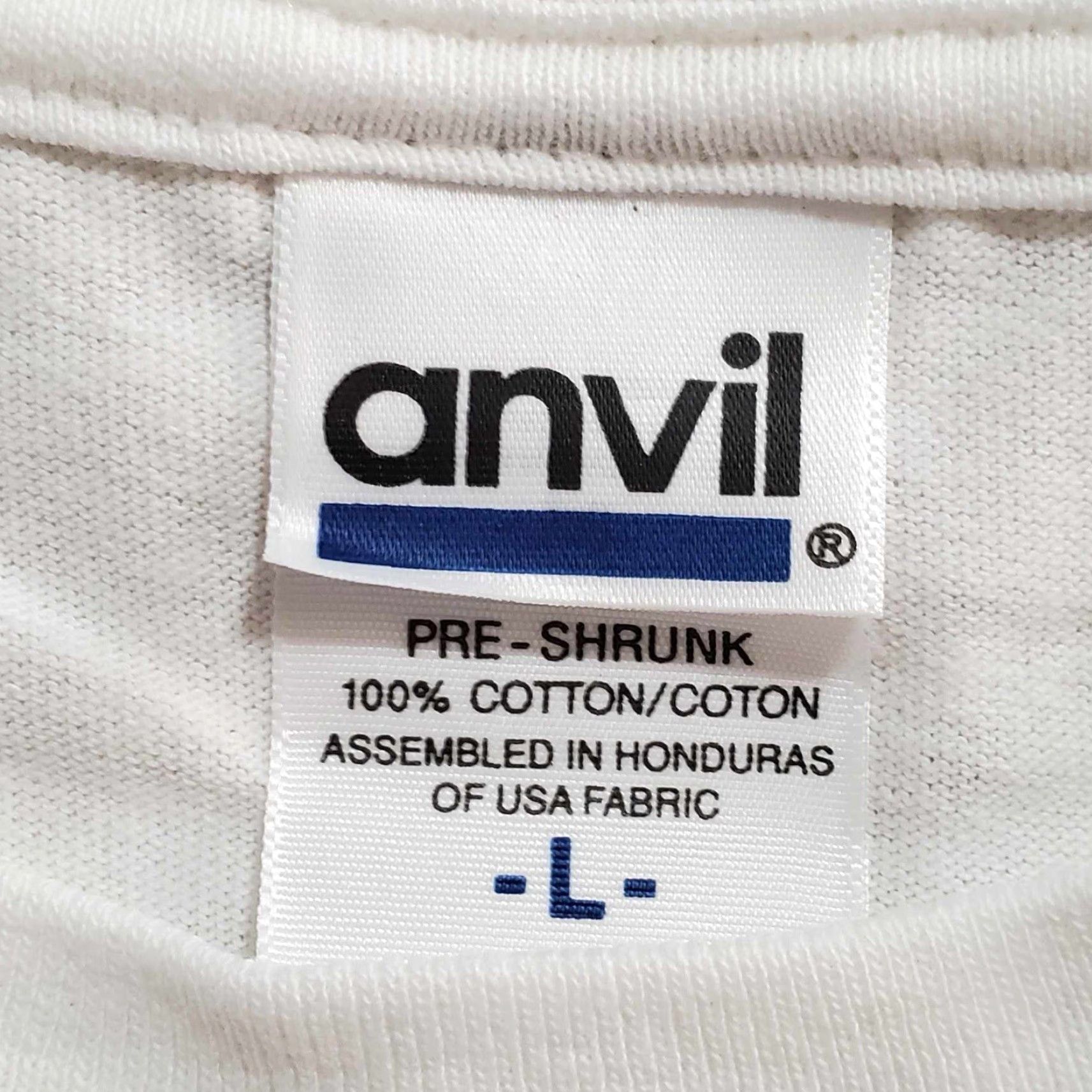Anvil TROPICANA Hotel Las Vegas White Large T-SHIRT The Way Las Vegas Was Meant To Be Shirt Men L White Logo Vintage Size US L / EU 52-54 / 3 - 3 Thumbnail