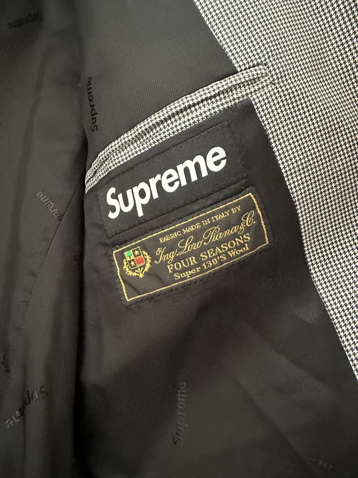 Supreme Supreme Loro Piana Blazer Size 46R - 2 Thumbnail