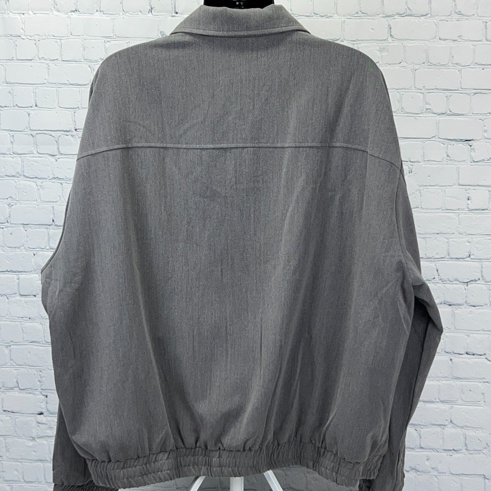 Fashion Nova Fashion Nova Men Relaxed Upper East Side Jacket Gray 3XL Size US XXL / EU 58 / 5 - 2 Thumbnail