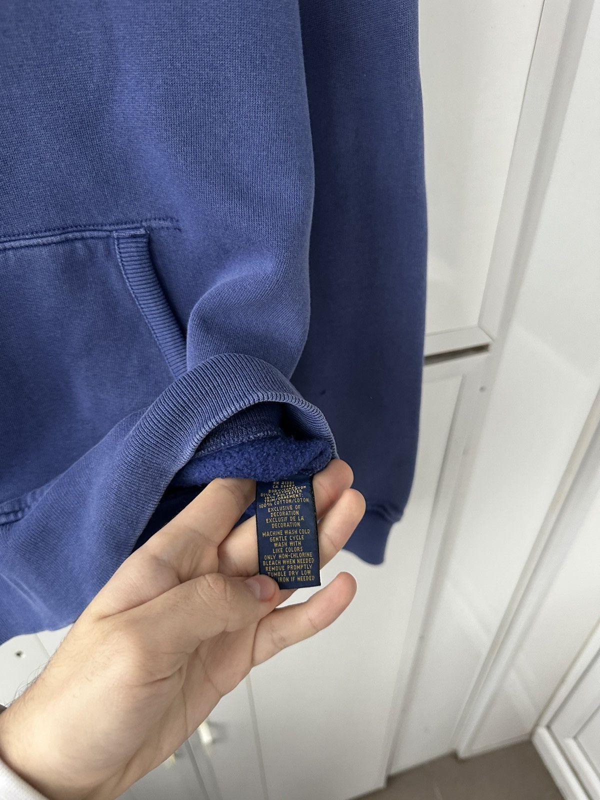 Polo Ralph Lauren Vintage Polo Ralph Lauren Hoodie Yellow Logo Size US M / EU 48-50 / 2 - 12 Thumbnail